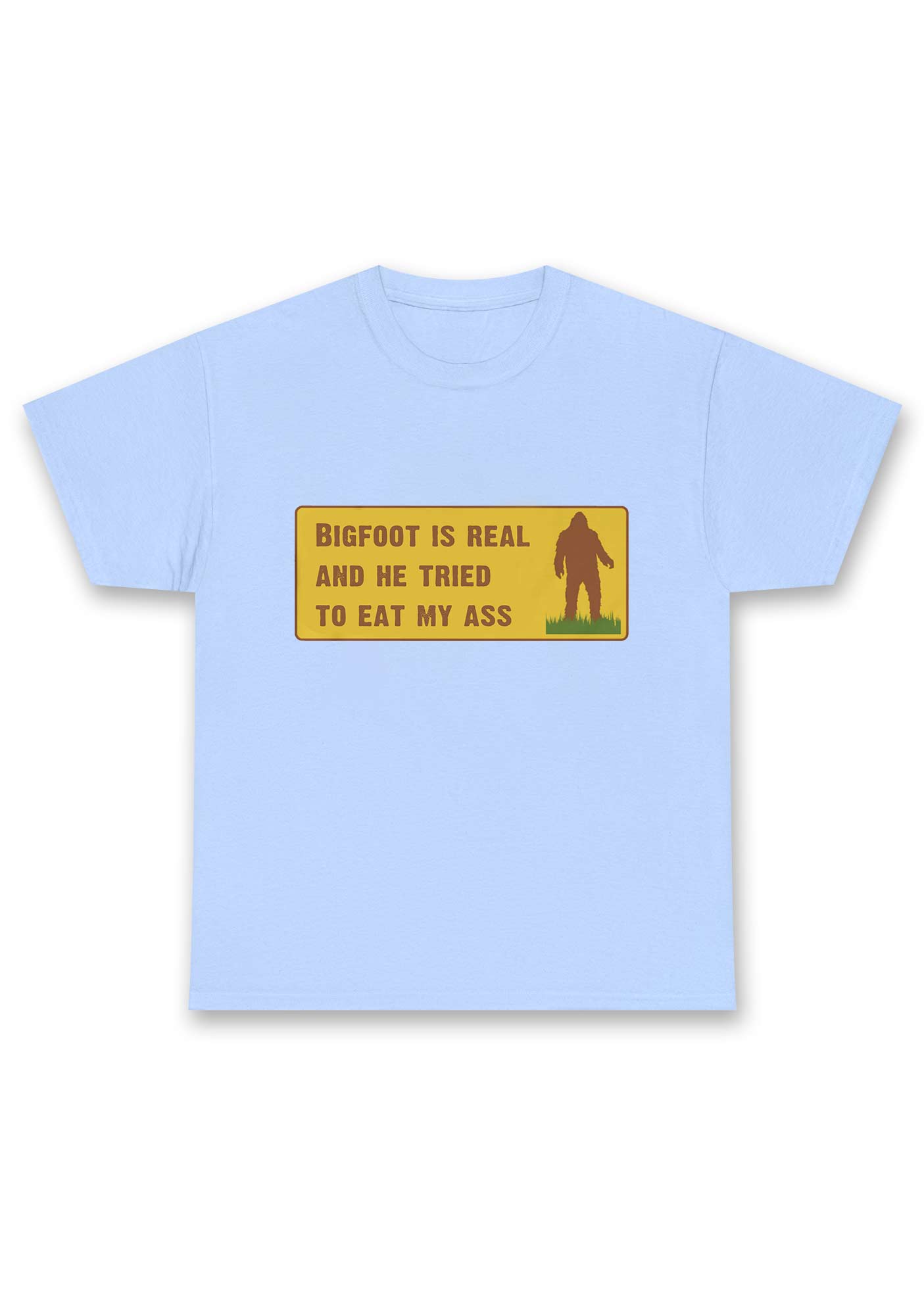Bigfoot Is Real Chunky Shirt