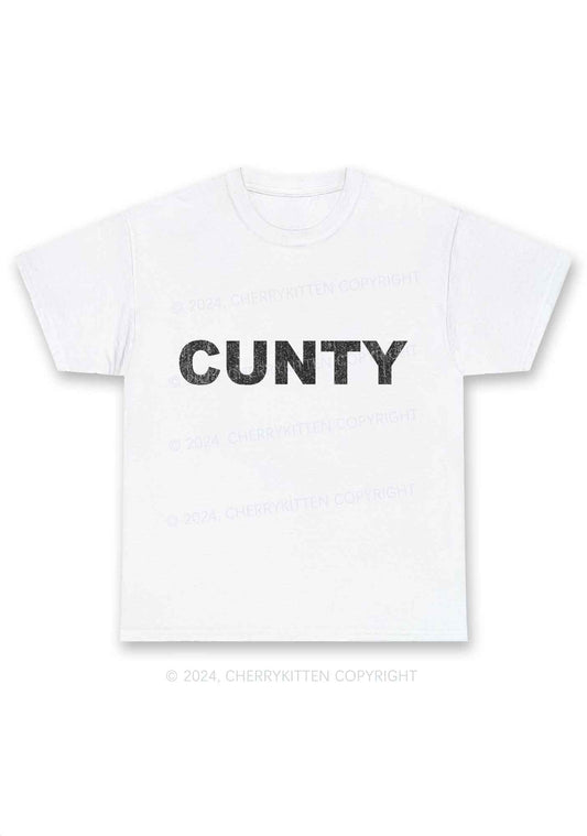 Cunty Y2K Chunky Shirt Cherrykitten