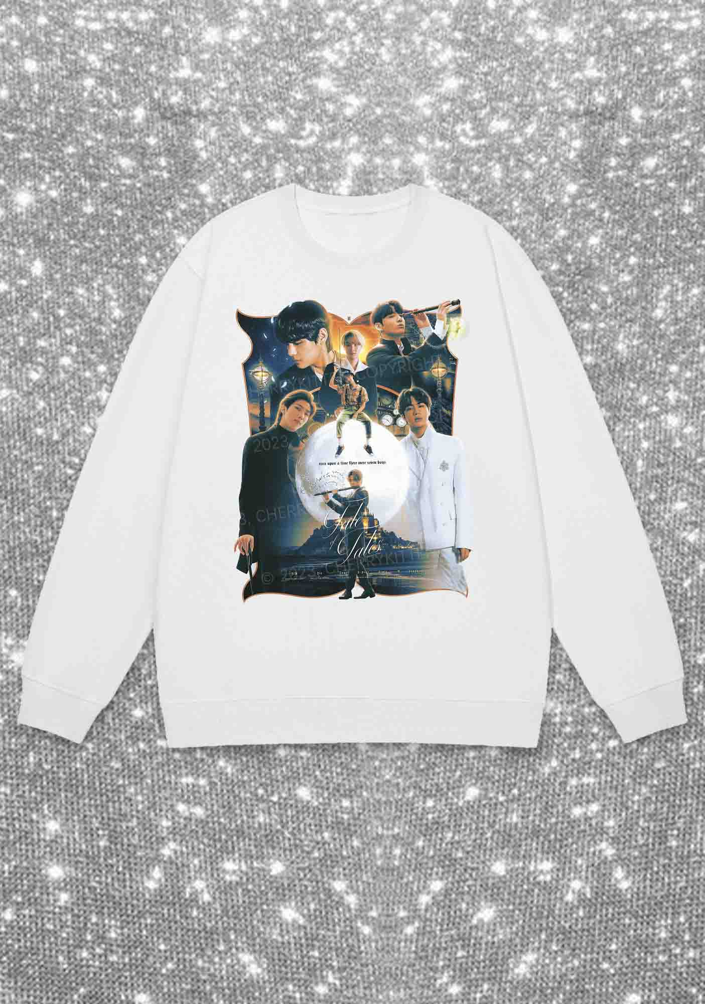 Tale Of Tales Bangtan Kpop Y2K Sweatshirt Cherrykitten