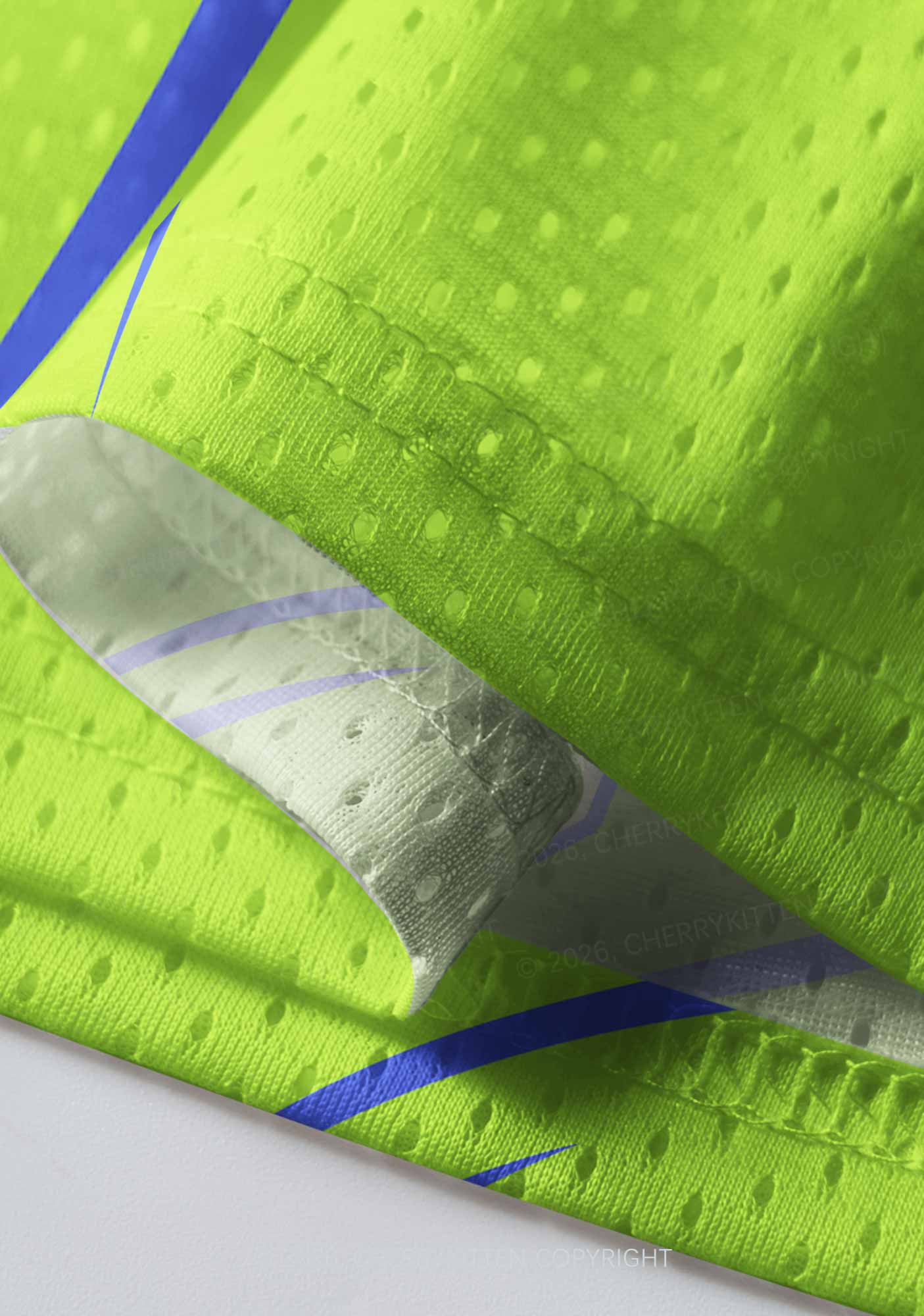 Neon Green I Let Femmes Top Me Pride Y2K Sport Jersey Shirts Cherrykitten