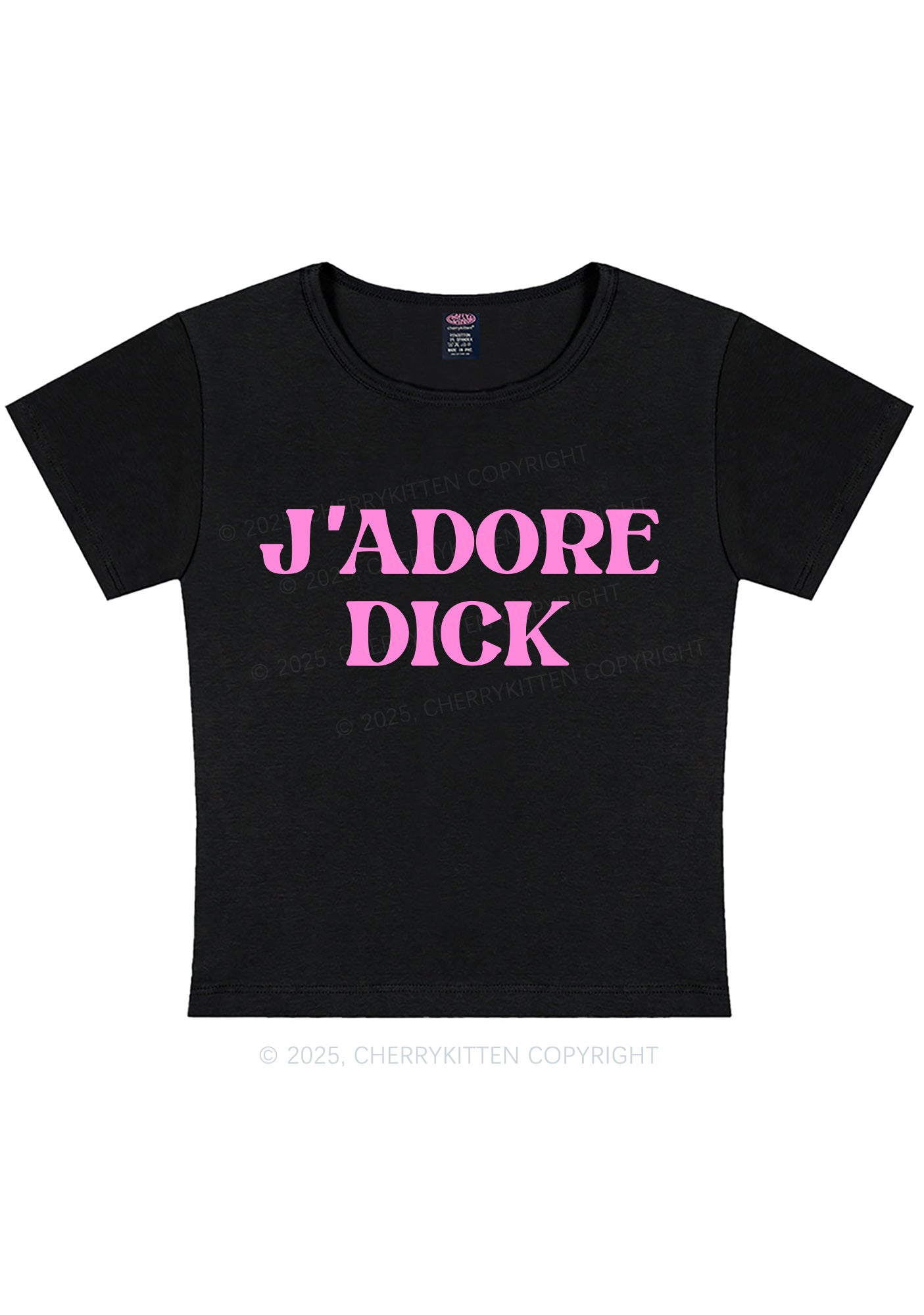 Jadore Dxxk Y2K Baby Tee Cherrykitten