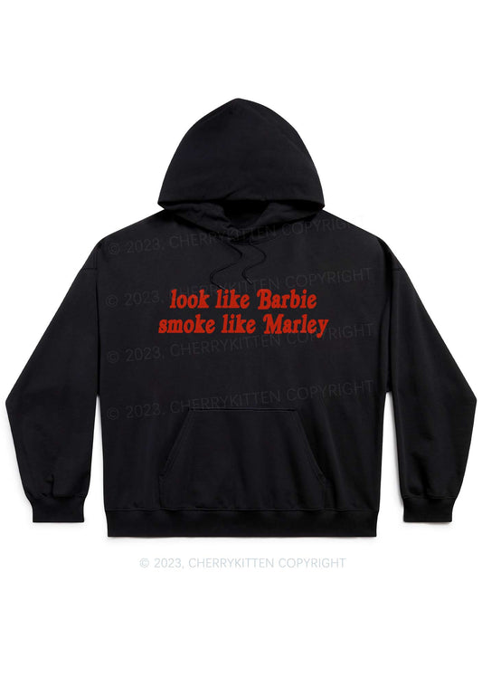 Smoke Like Marley Y2K Hoodie Cherrykitten
