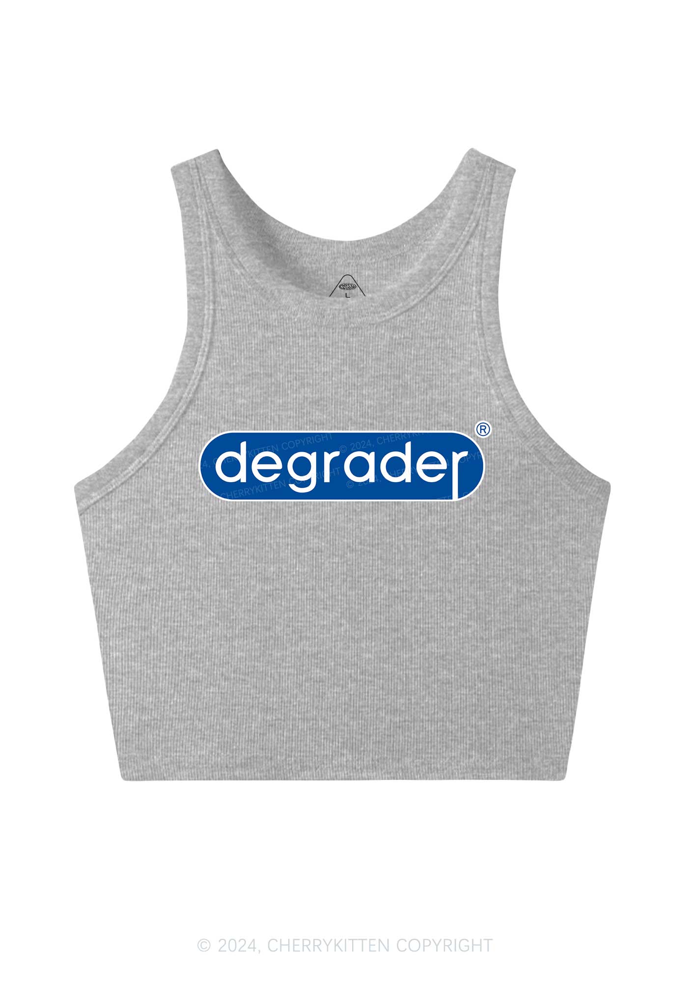 Degrader Y2K Crop Tank Top Cherrykitten