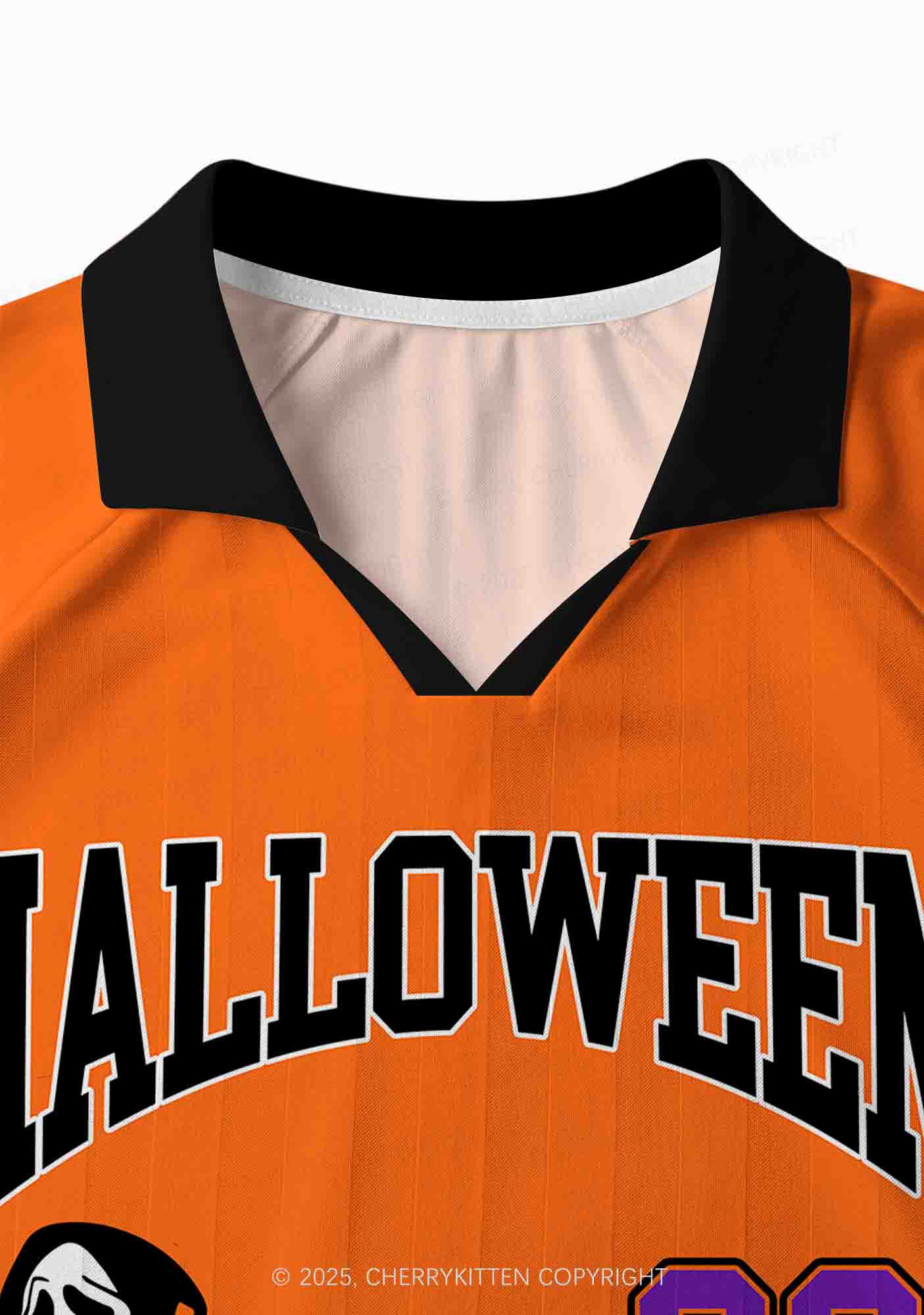 Halloween Custom Horror Hang Up Y2K Sport Long Sleeve Jersey Shirts Cherrykitten