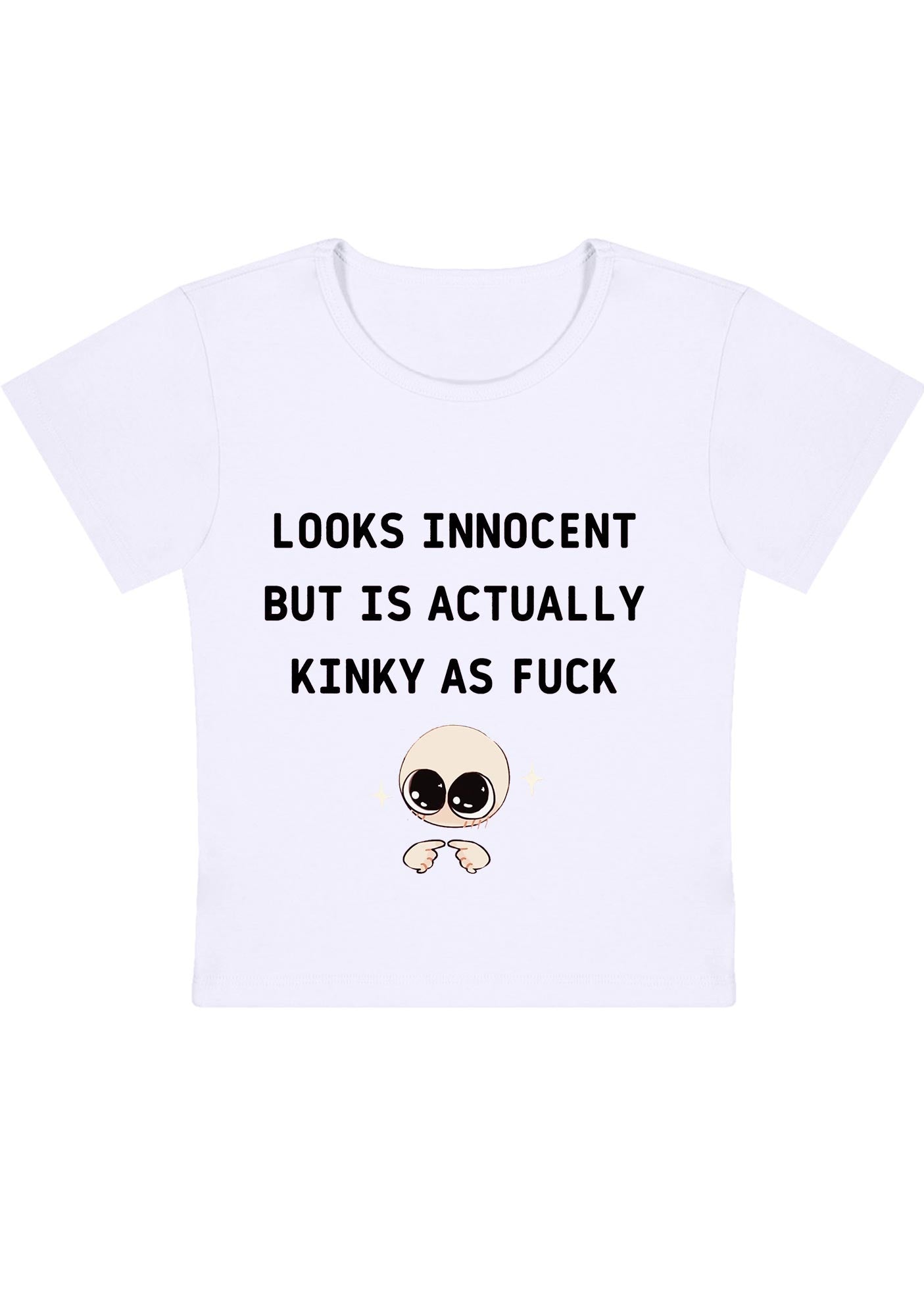 Curvy Innocent But Kinky As F Baby Tee