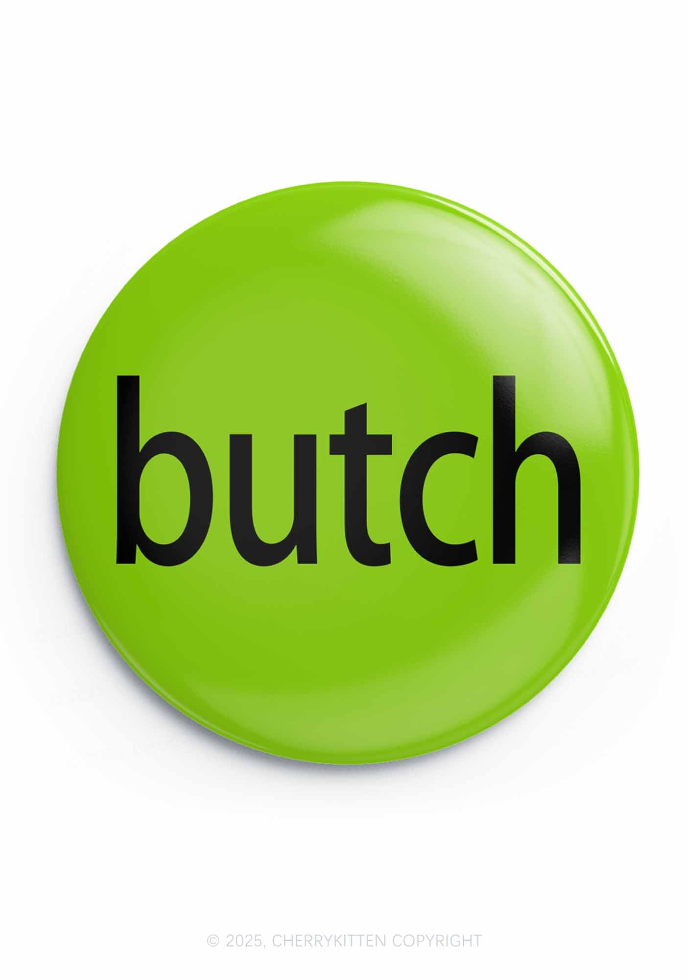 Green Butch Pride 1Pc Y2K Pin Badge Cherrykitten