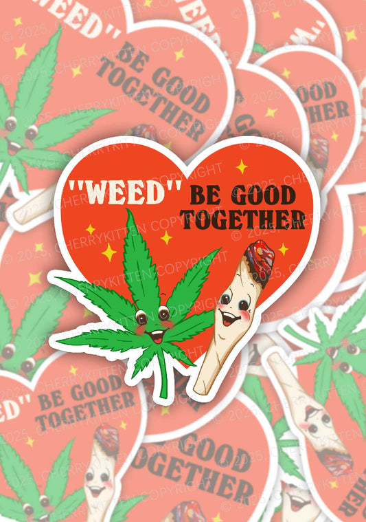 Be Good Together 1Pc Y2K Sticker Cherrykitten