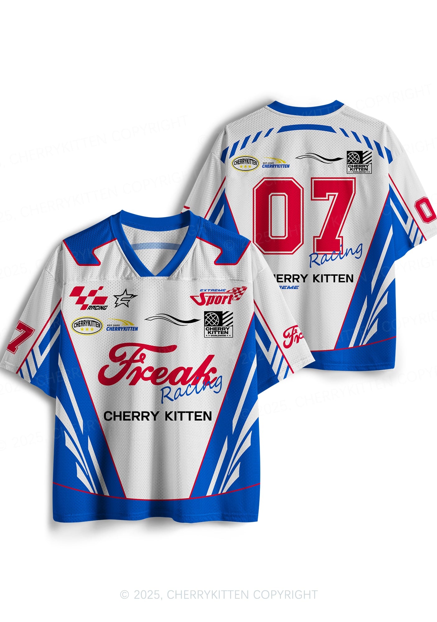 Custom Freak Racing Y2K Sport Jersey Shirts Cherrykitten