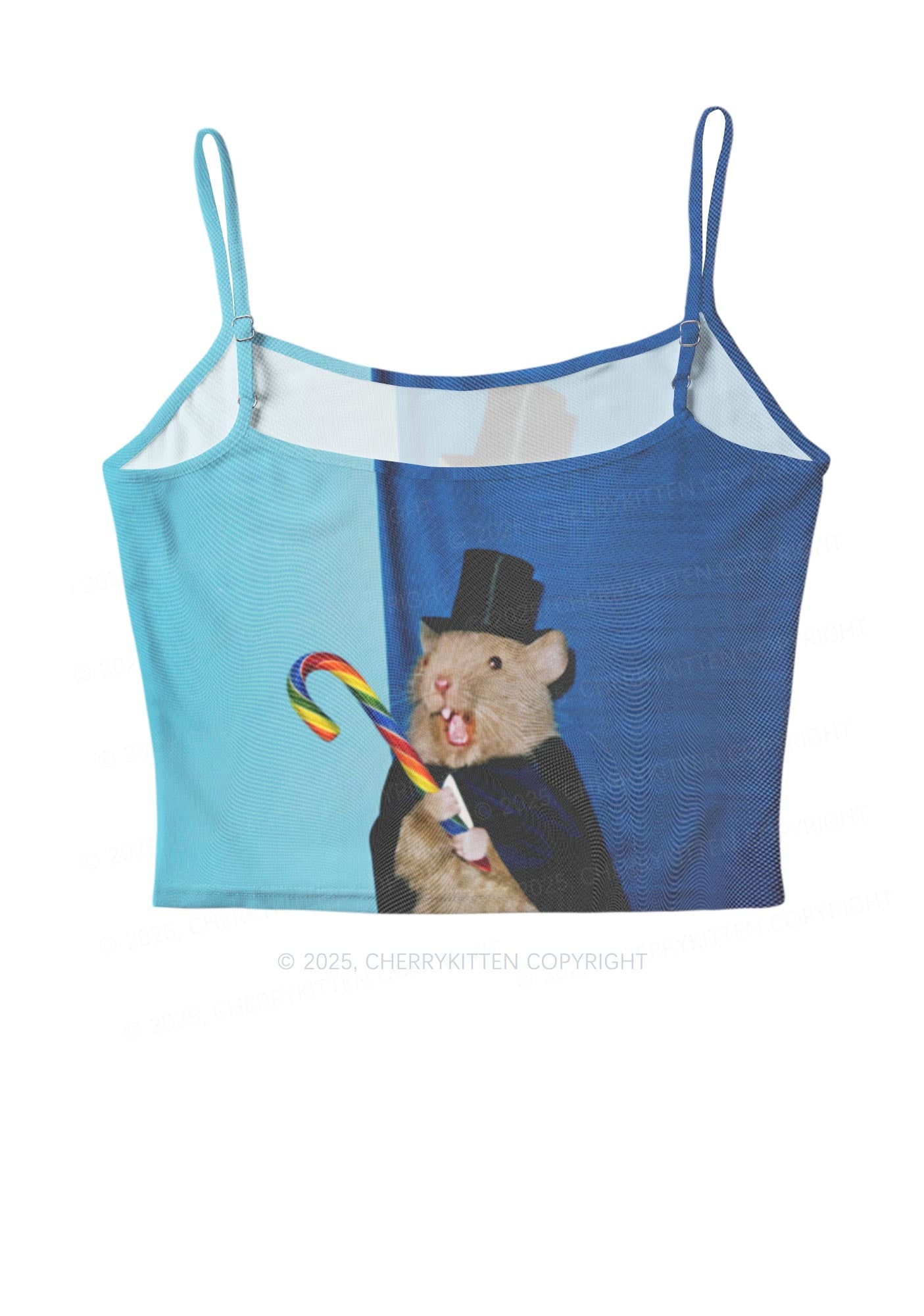 Gentleman Ratz Y2K Mesh Cami Tank Cherrykitten