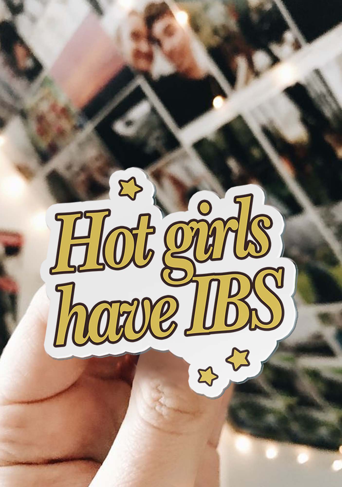 Hot Girls Have IBS 1Pc Y2K Pin Cherrykitten