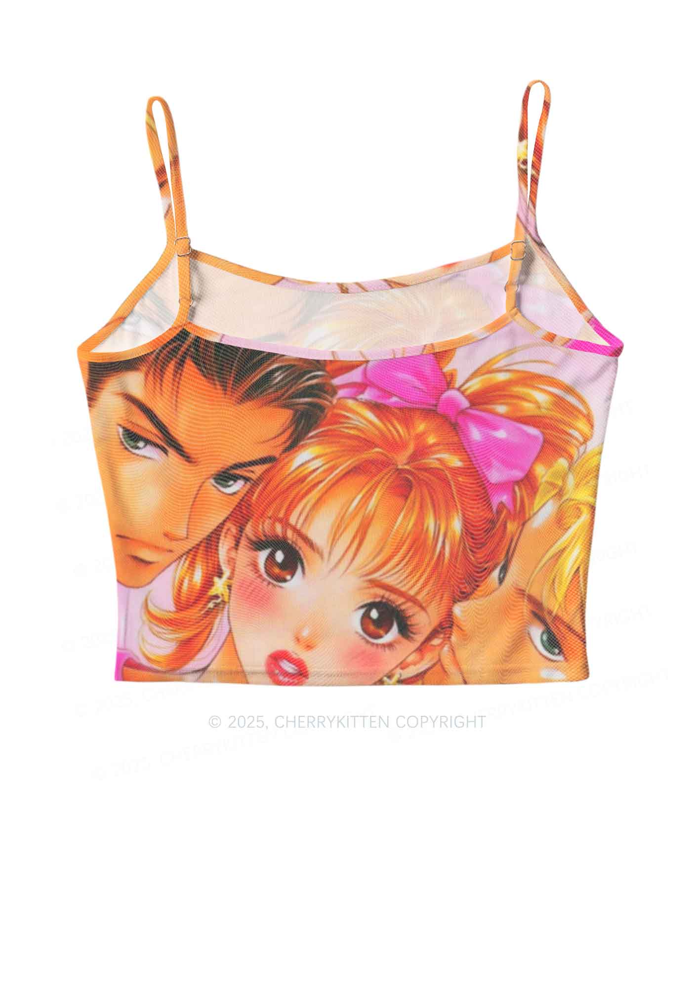 Love Triangle Y2K Mesh Cami Tank Cherrykitten