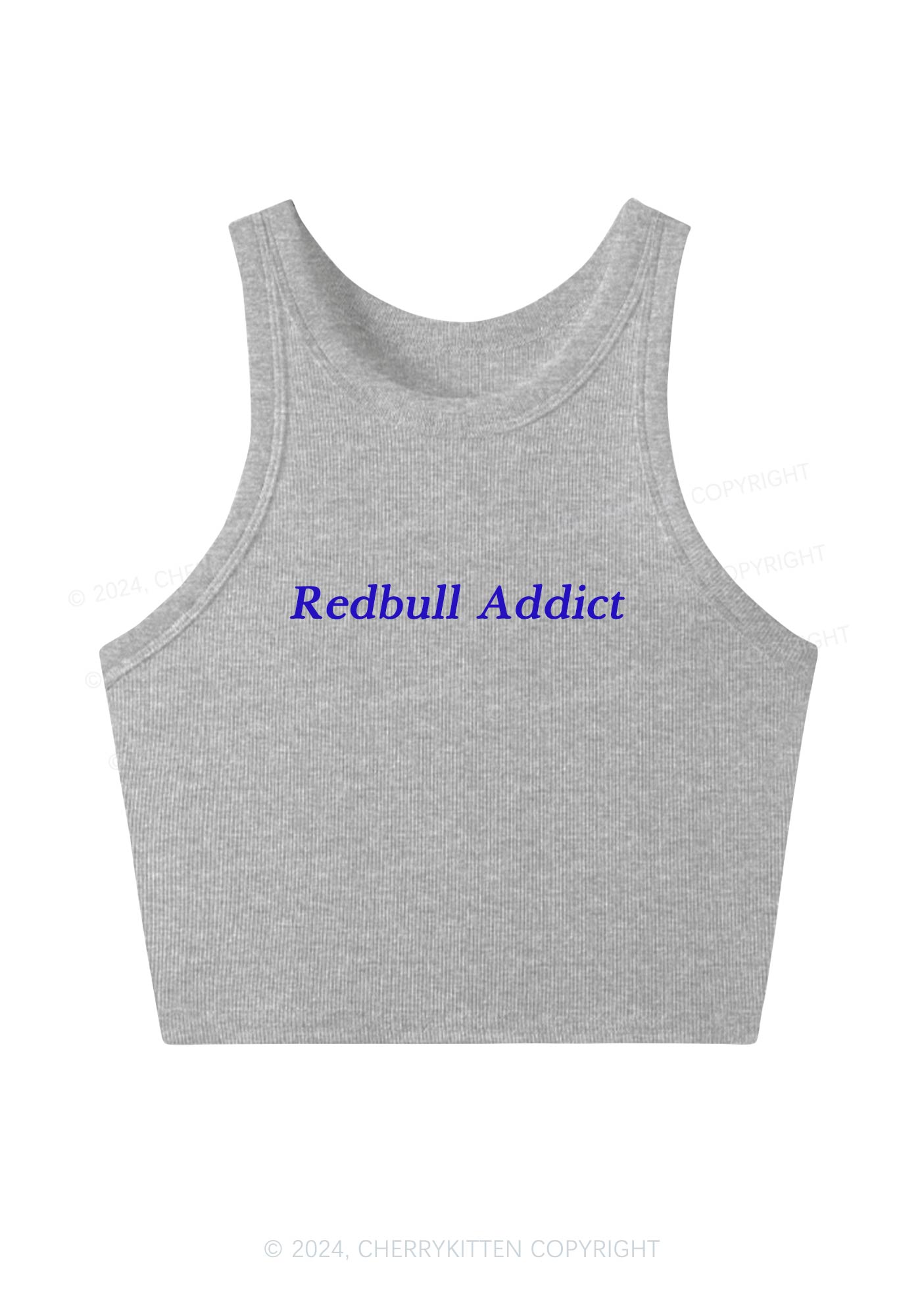 Redbull Addict Y2K Crop Tank Top Cherrykitten