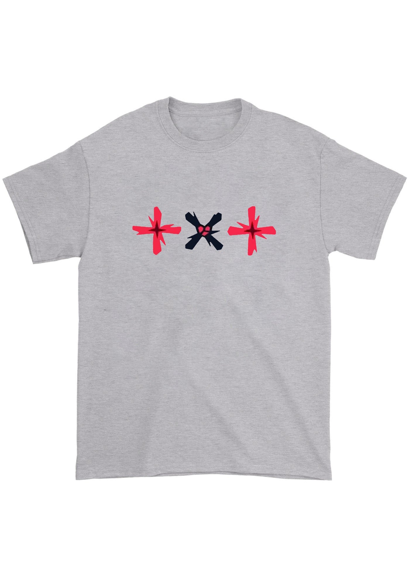 Txt Red&Black Txt Kpop Chunky Shirt