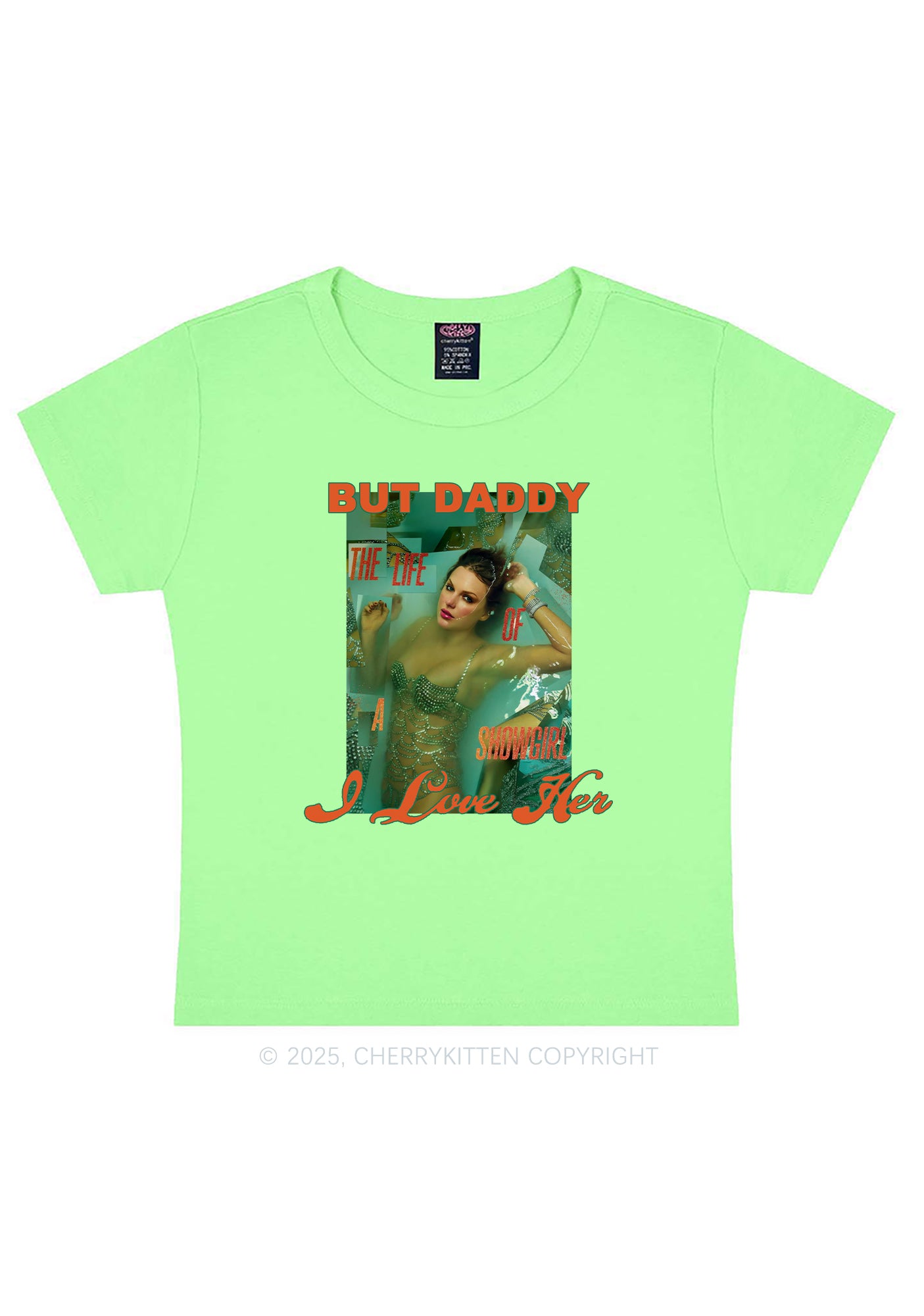 But Daddy Love TS Y2K Baby Tee Cherrykitten