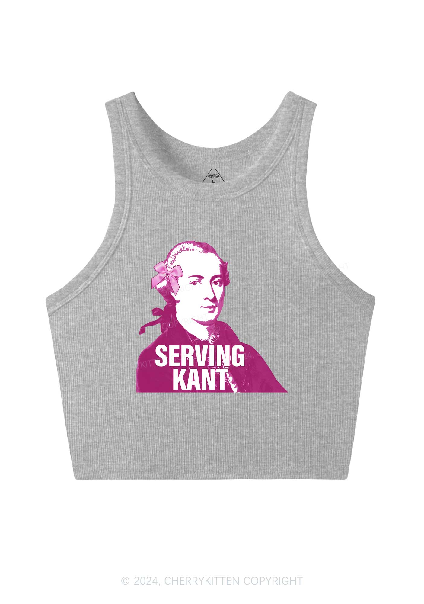 Serving Kant Y2K Crop Tank Top Cherrykitten