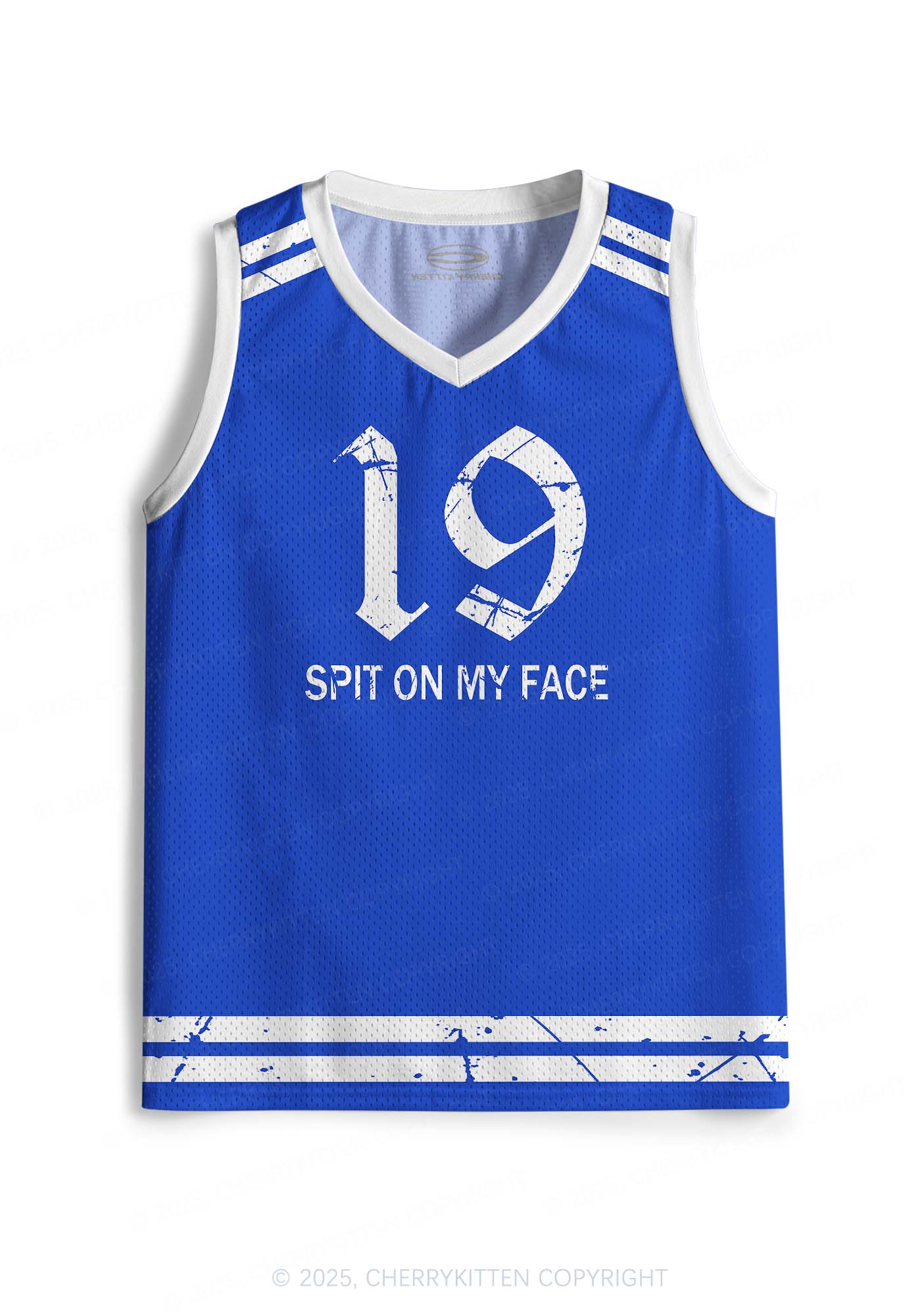 Custom Spit On Face Y2K Sport Jersey Tank Cherrykitten