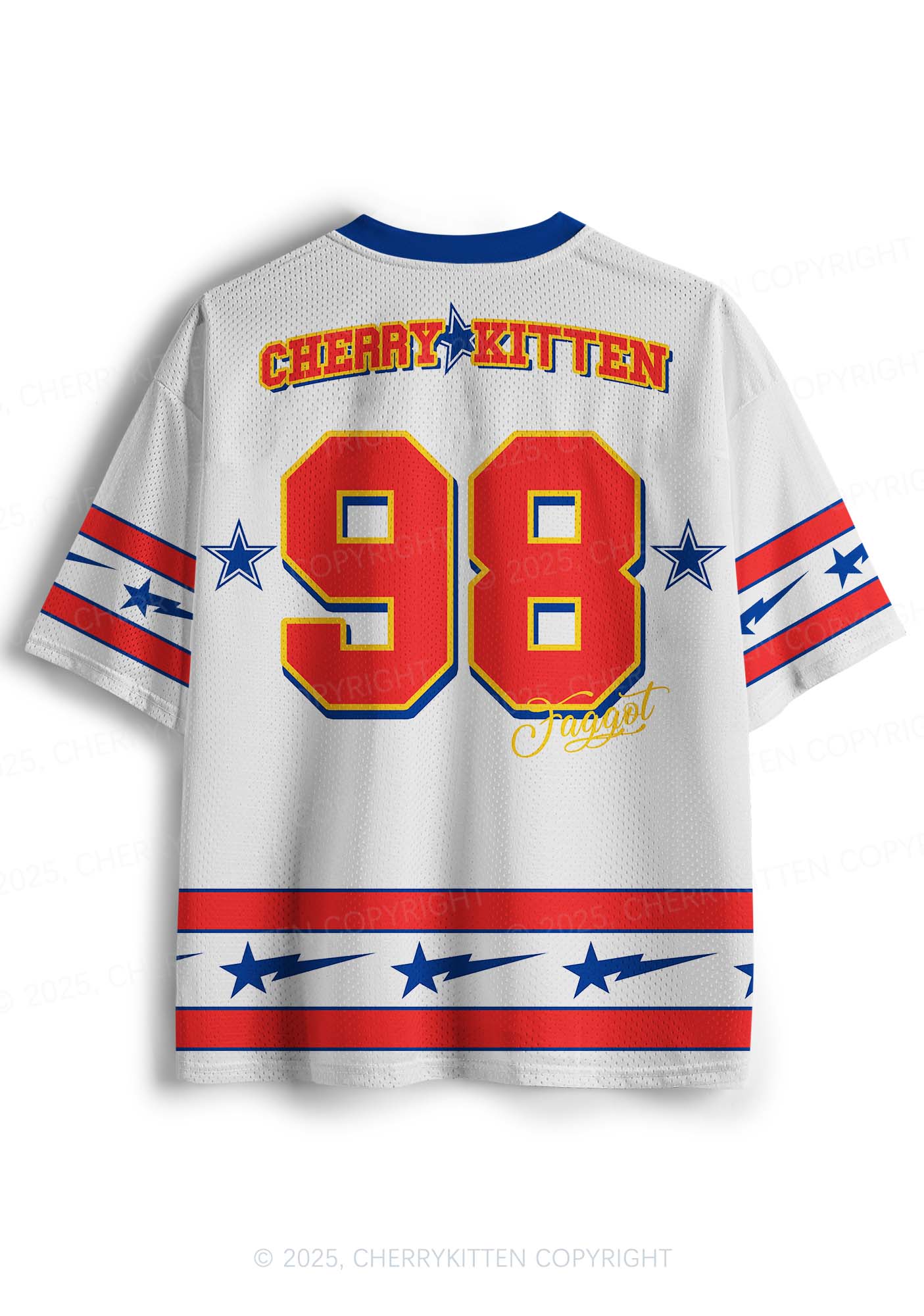 Custom Gay Son Faggot Pride Y2K Sport Jersey Shirts Cherrykitten