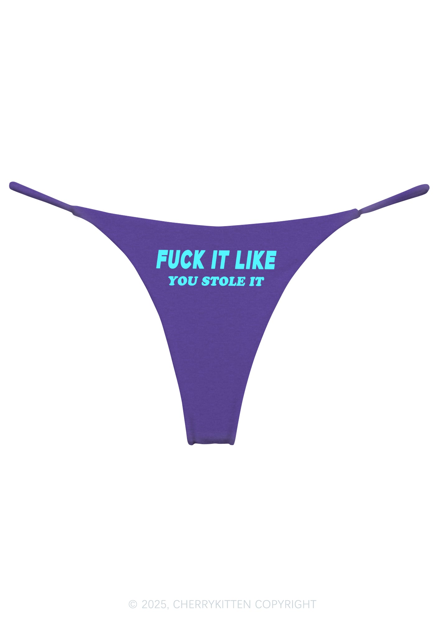 Fxxk It Like Stole Y2K Bikini String Thong Cherrykitten