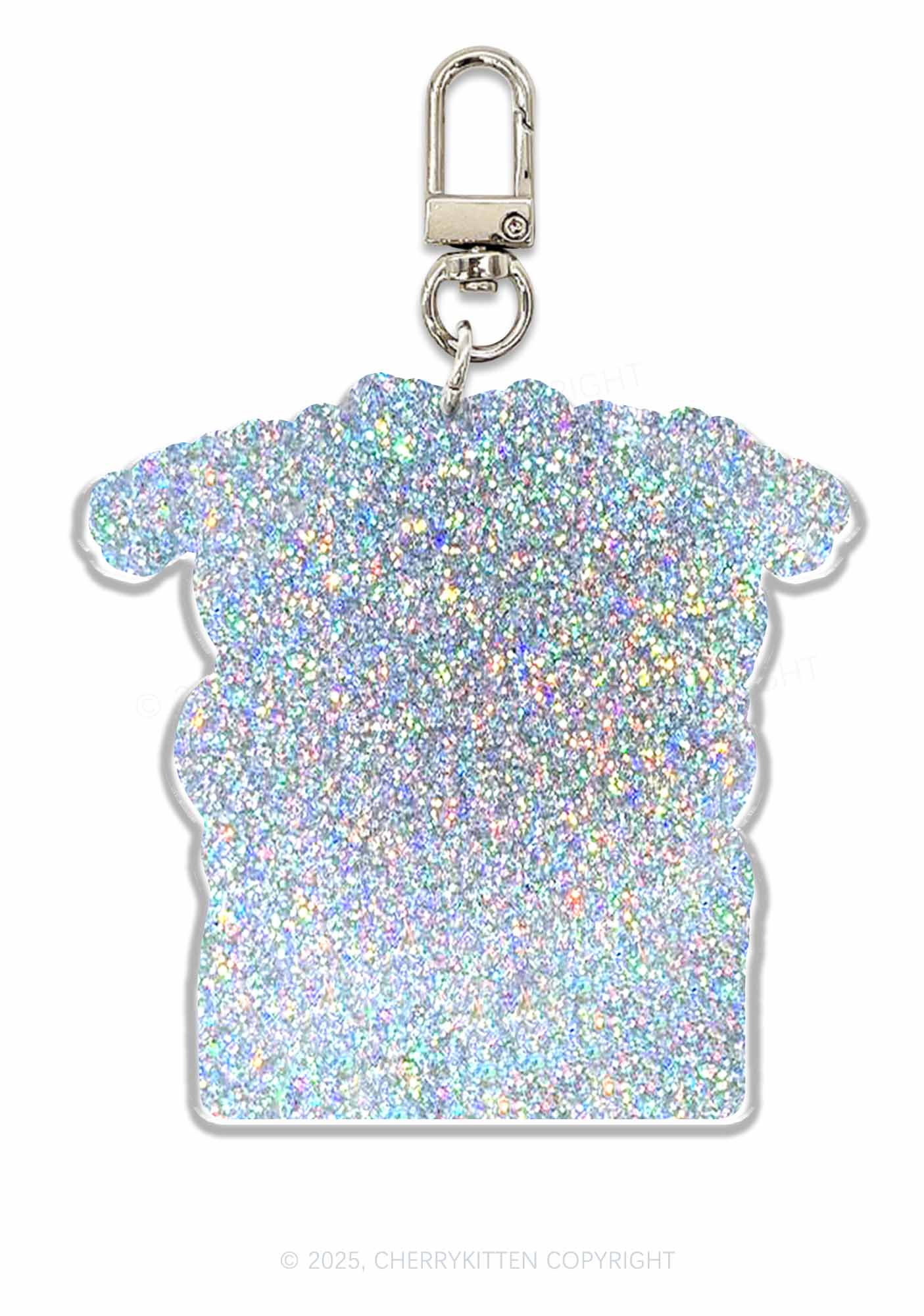 Eat Me Out Bunny 1Pc Y2K Glitter Keychain Cherrykitten
