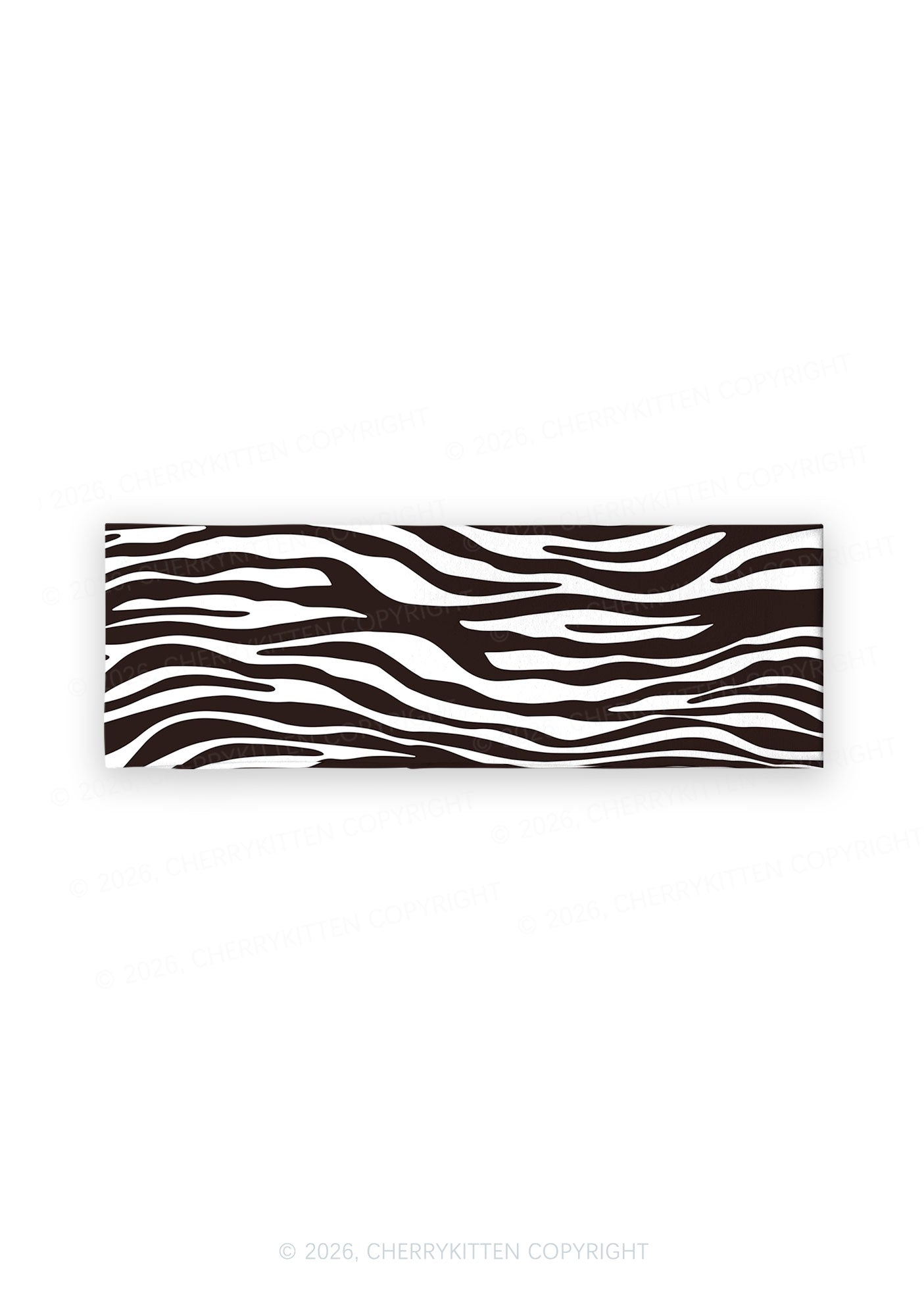 Classic Zebra Stripes Y2K Print Headband Cherrykitten