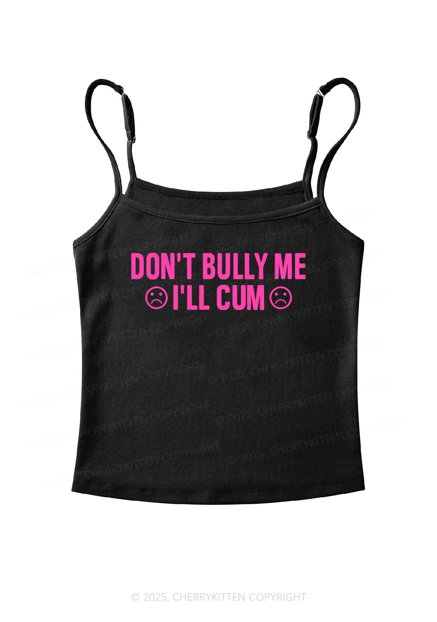 Dont Bully Me Y2K Spaghetti Strap Cami Cherrykitten