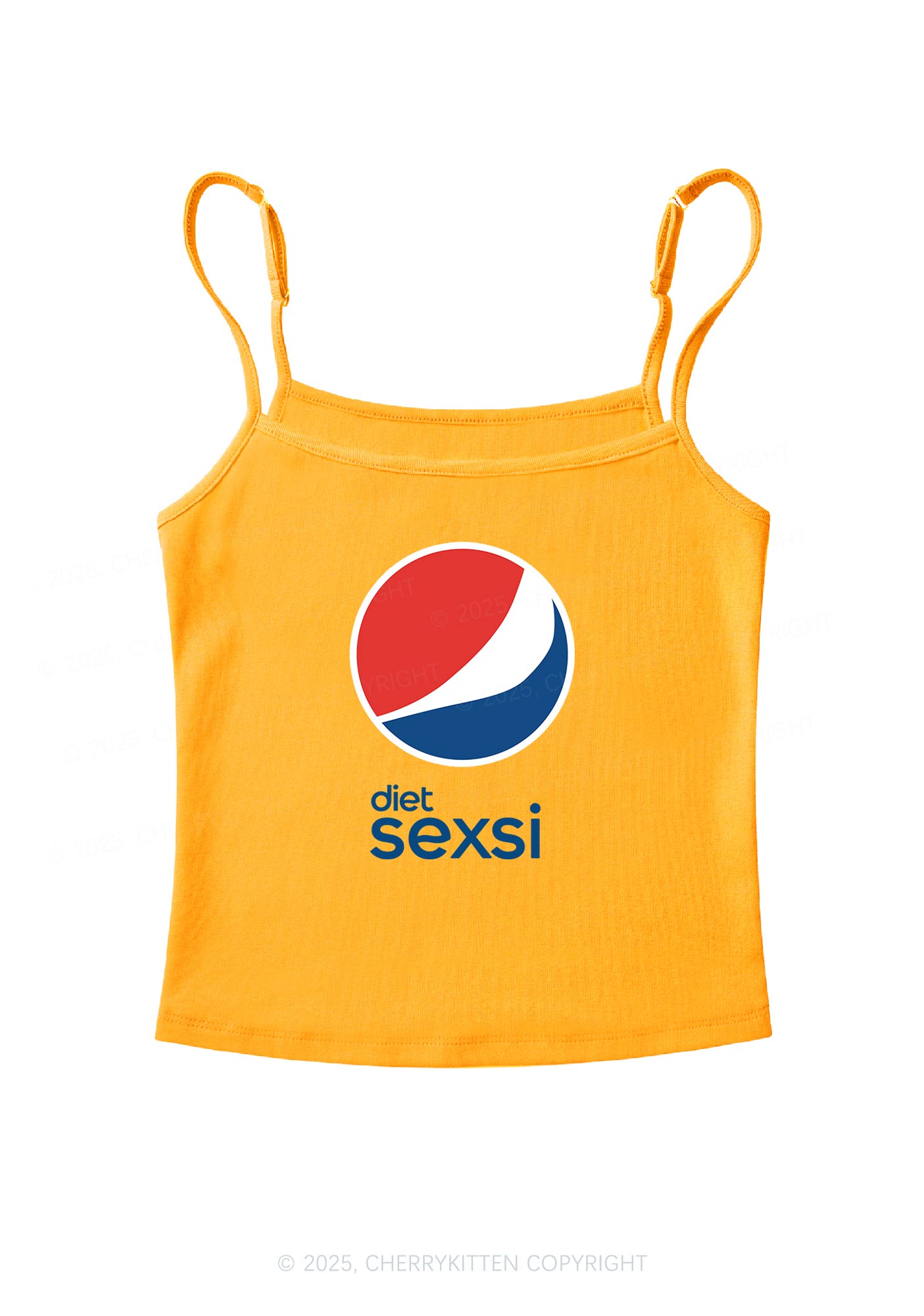 Diet Sexsi Y2K Spaghetti Strap Cami Cherrykitten