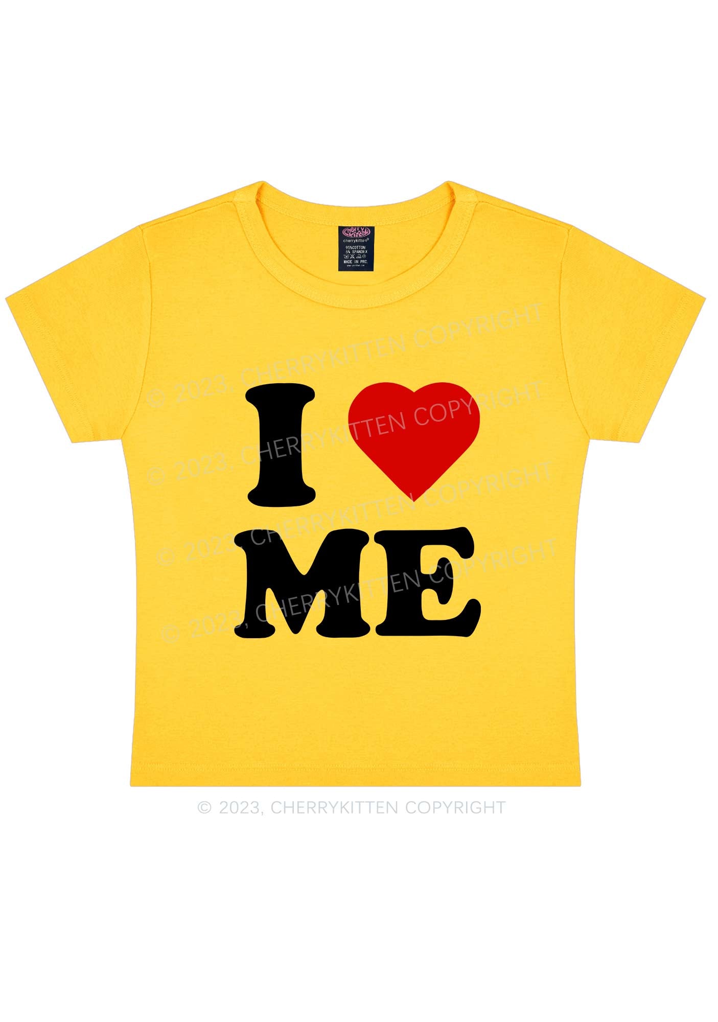 I Love Me Y2K Baby Tee