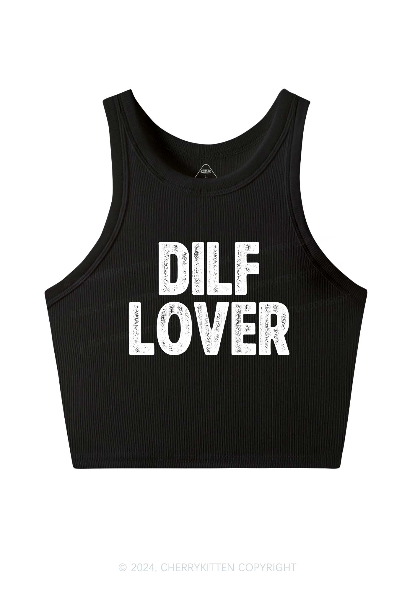 Dxxf Lover Y2K Crop Tank Top Cherrykitten