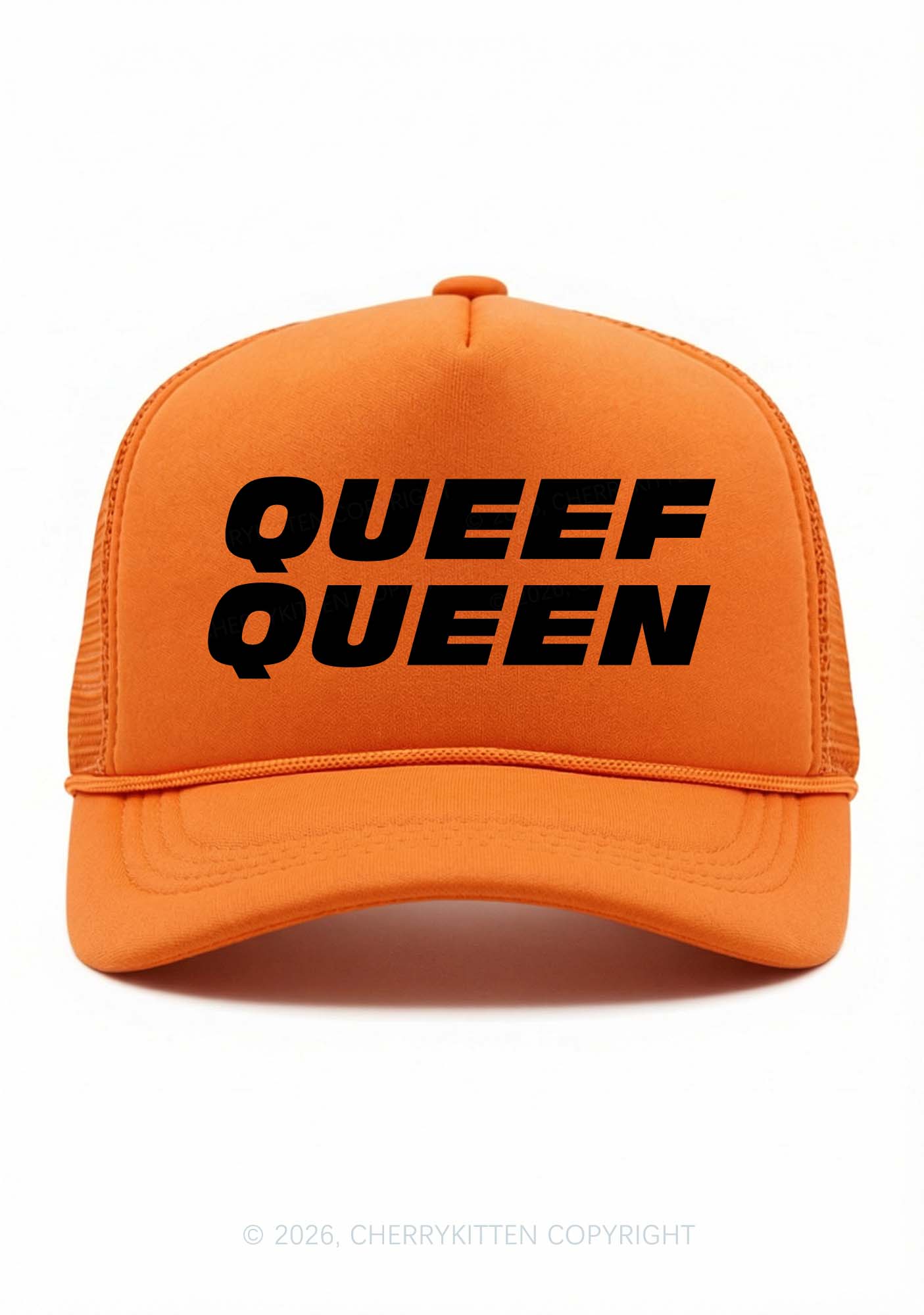 Queef Queen Y2K Trucker Hat Cherrykitten