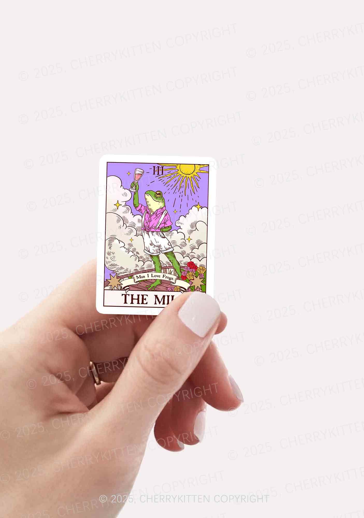 The Mxxf Frog 1Pc Y2K Sticker Cherrykitten