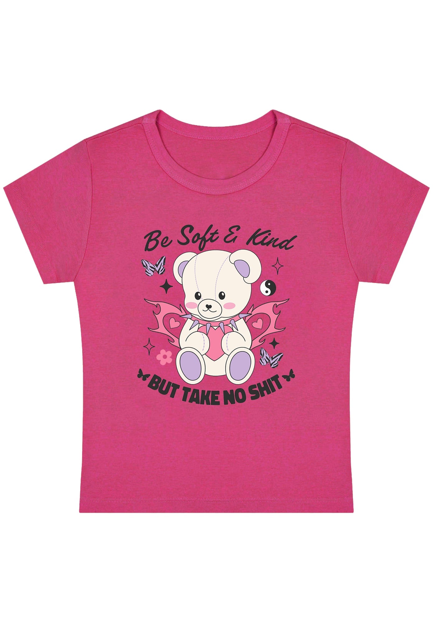 Curvy Be Soft And Kind Baby Tee