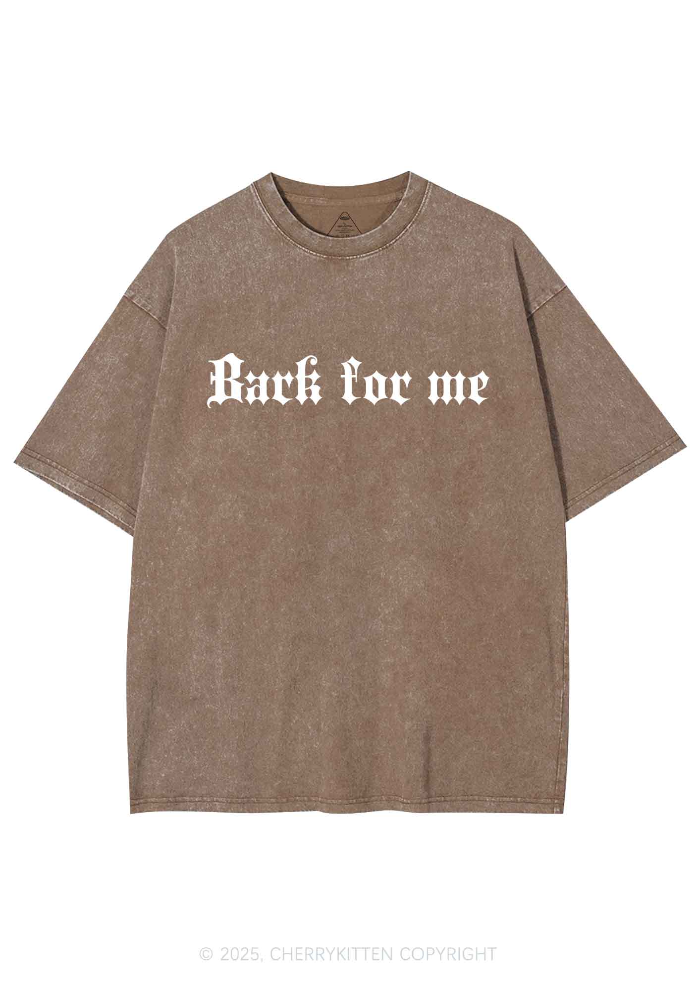 Bark For Me Y2K Shirts Washed Tee Cherrykitten