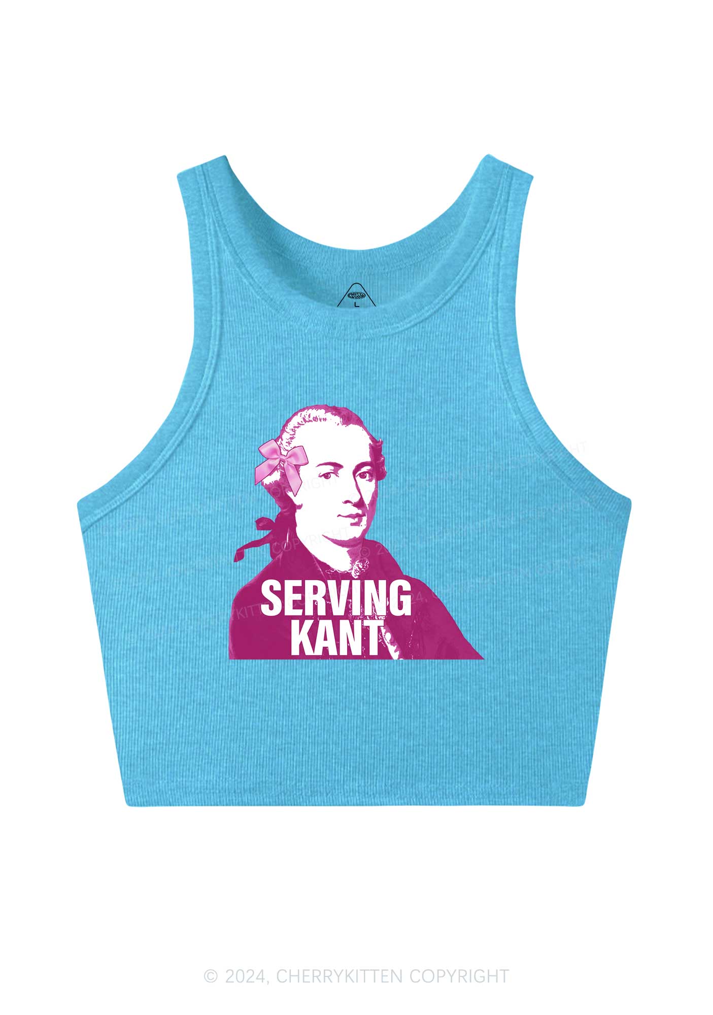 Serving Kant Y2K Crop Tank Top Cherrykitten