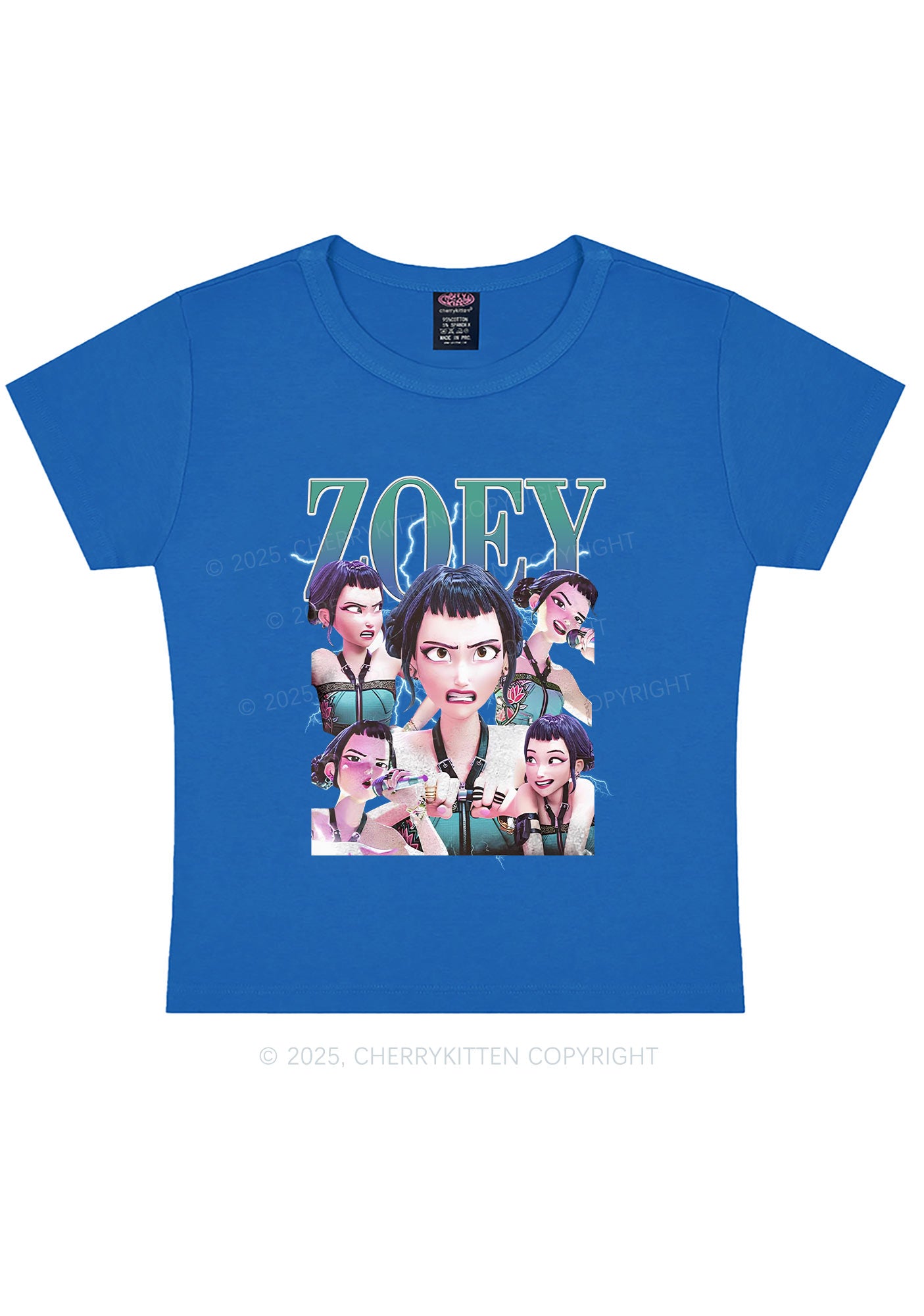 Kpop Girl Y2K Baby Tee Cherrykitten