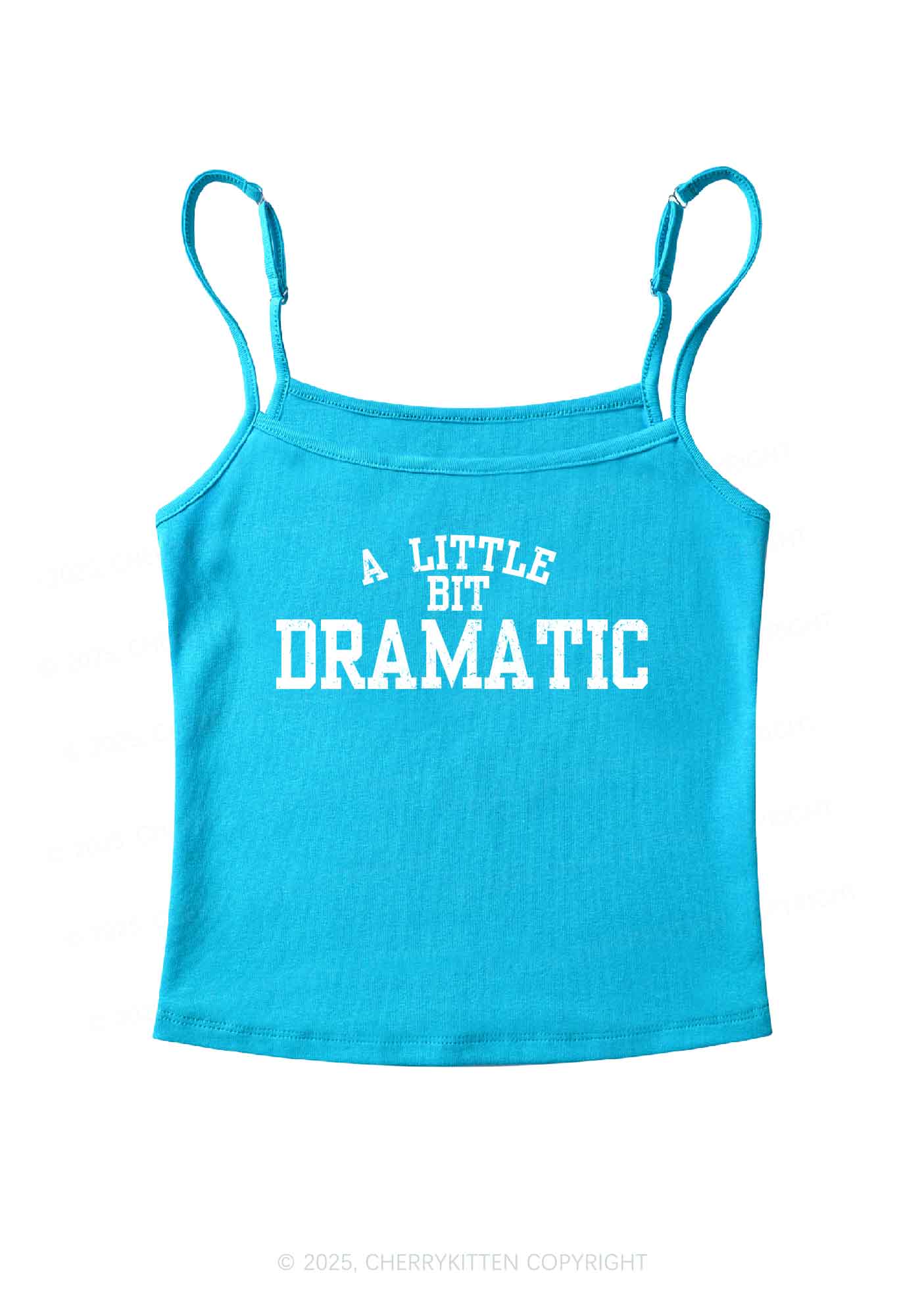 A Little Bit Dramatic Y2K Spaghetti Strap Cami Cherrykitten
