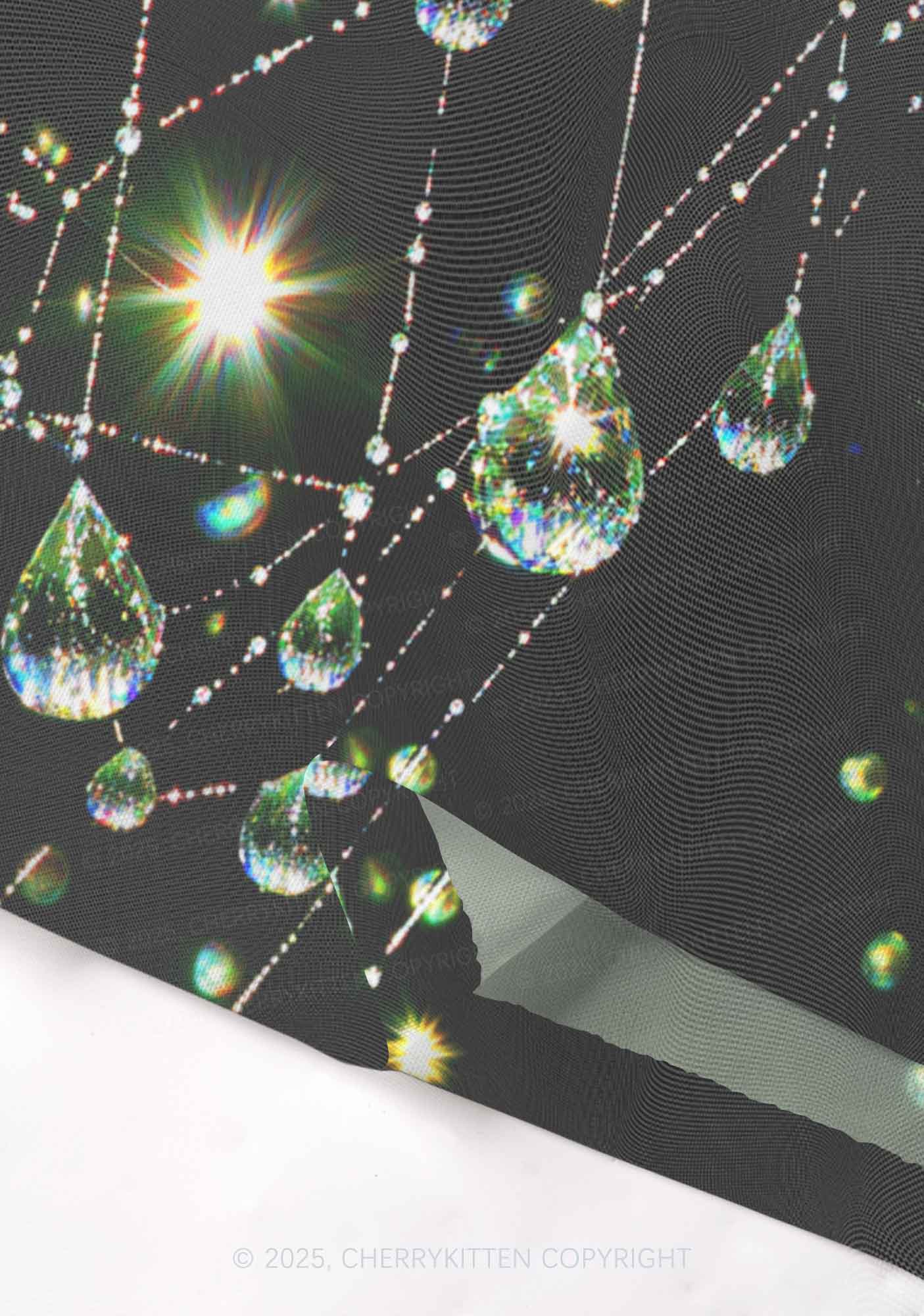 Dew Web Y2K Mesh Cami Tank Cherrykitten