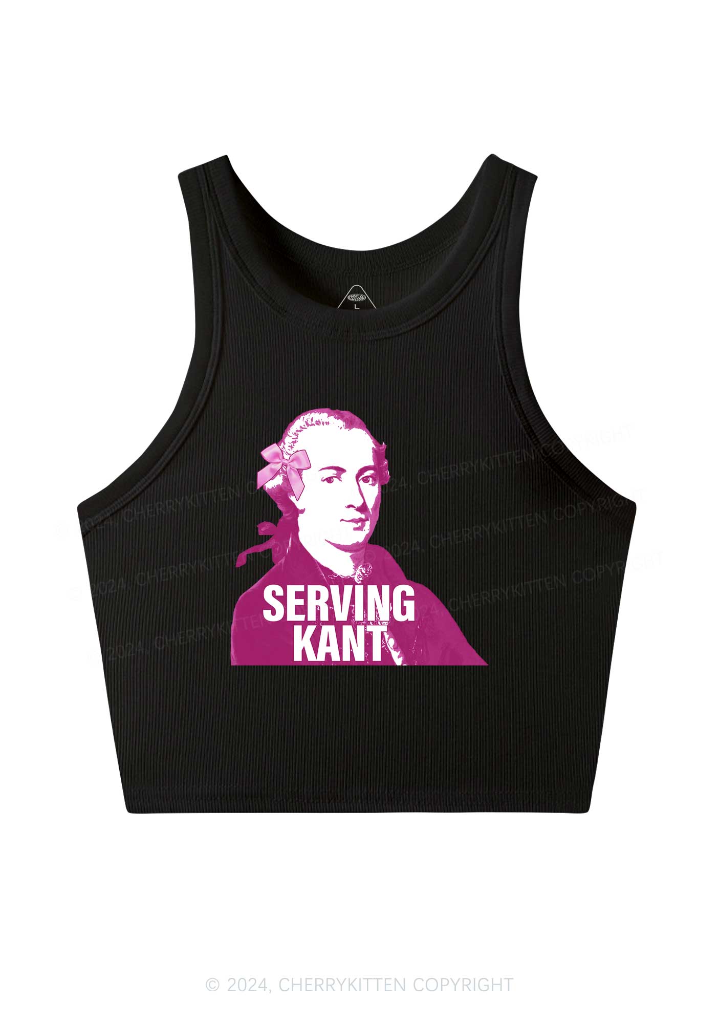 Serving Kant Y2K Crop Tank Top Cherrykitten