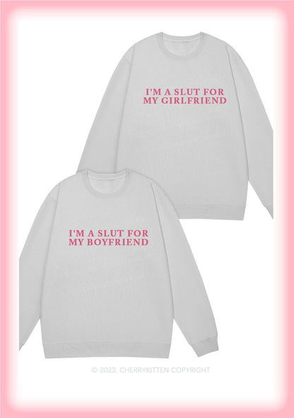 Slxt For My BF&GF Y2K Valentine's Day Sweatshirt Cherrykitten