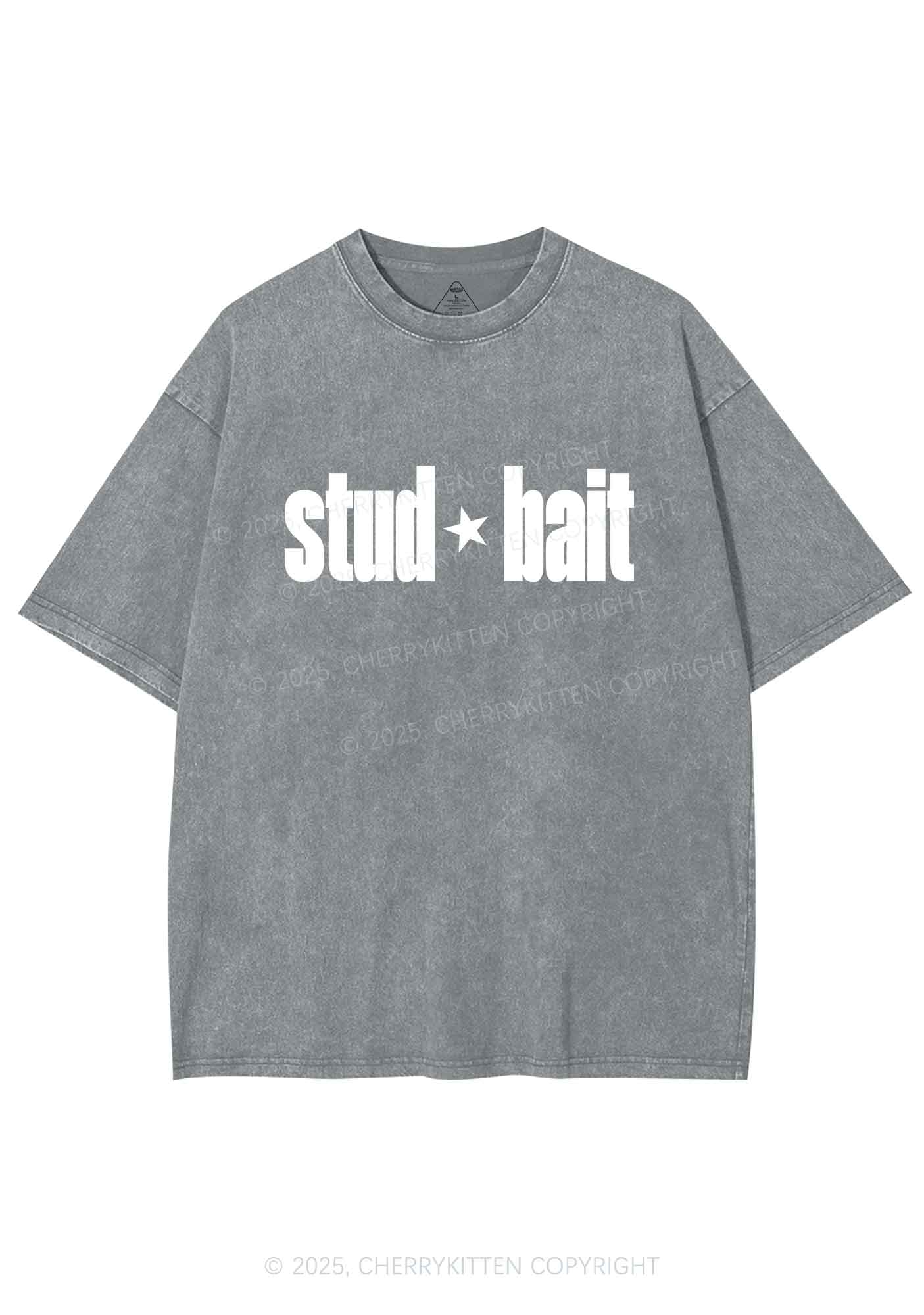 Stud Bait Pride Y2K Shirts Washed Tee Cherrykitten