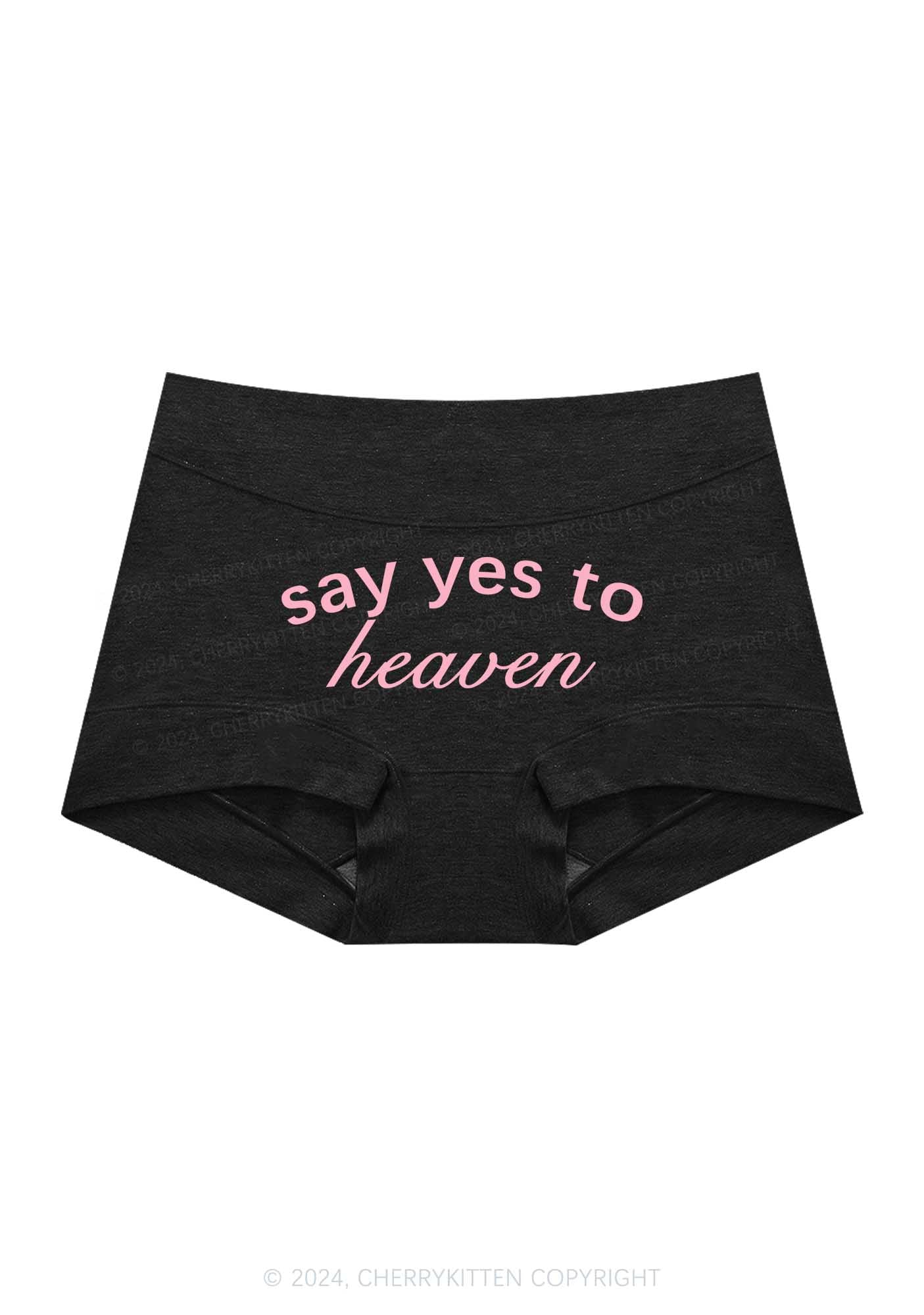 Say Yes To Heaven Y2K Mid Rise Waist Boyshort Cherrykitten