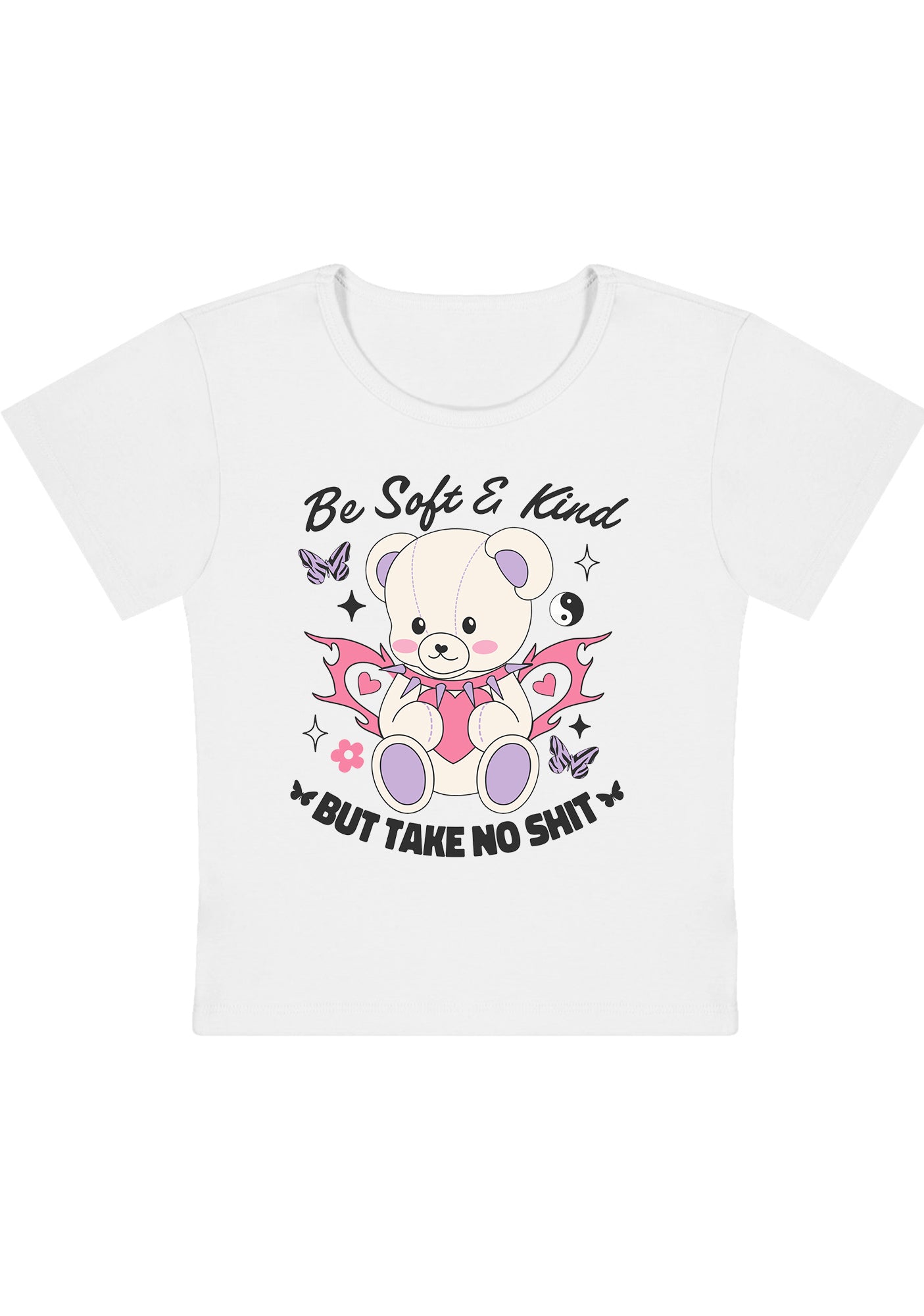 Curvy Be Soft And Kind Baby Tee