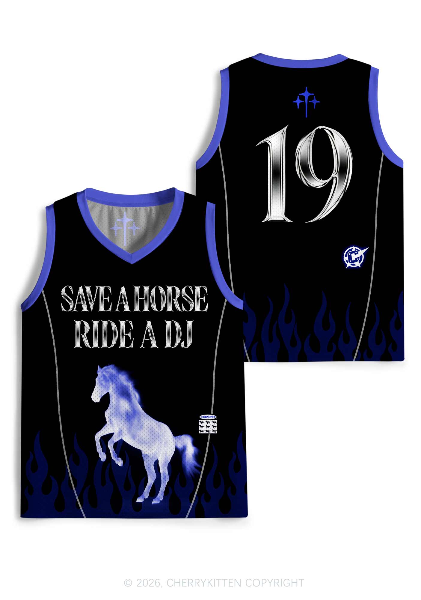 Ride A DJ Horse Y2K Sport Jersey Tank Cherrykitten
