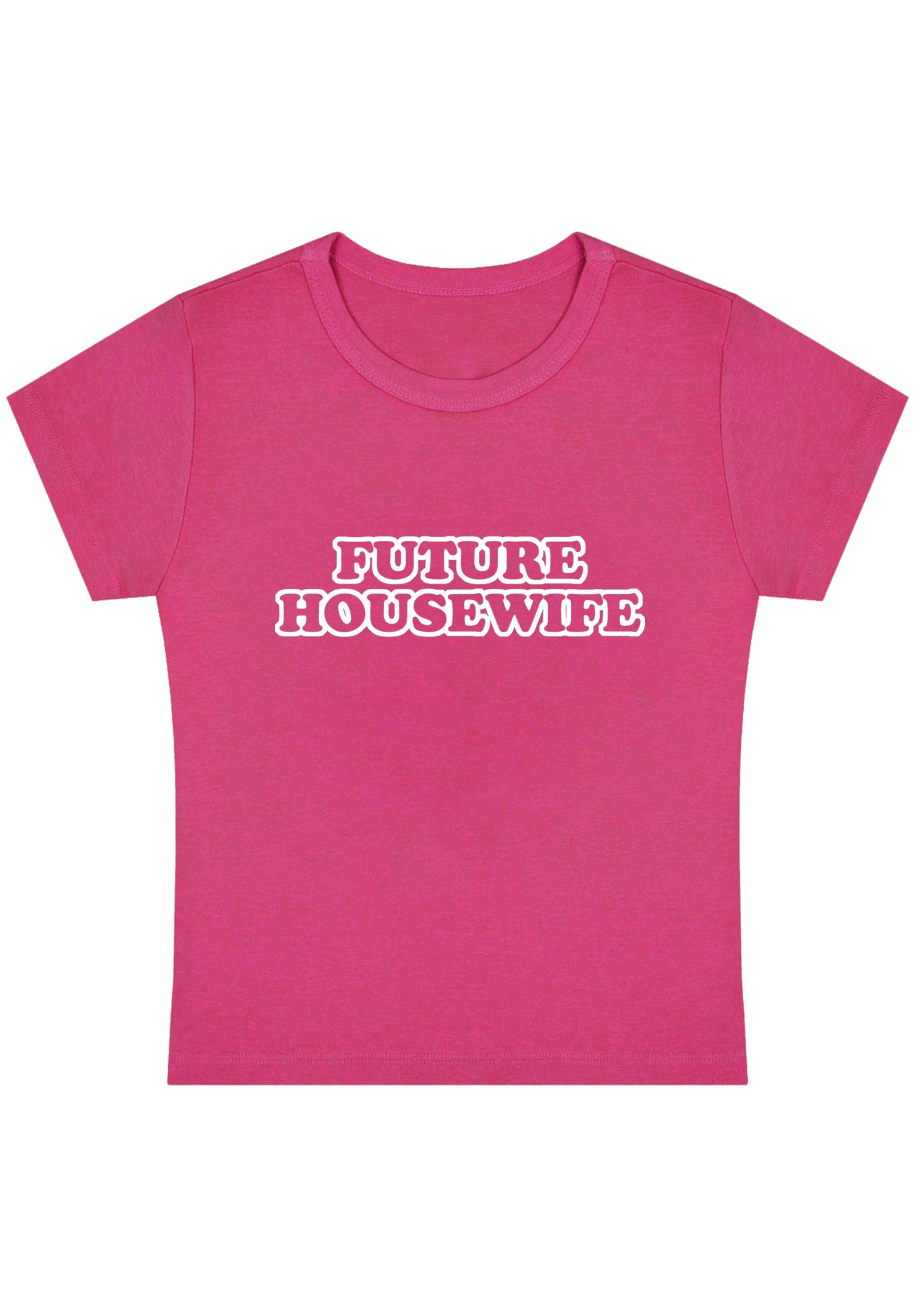 Curvy Future Housewife Baby Tee