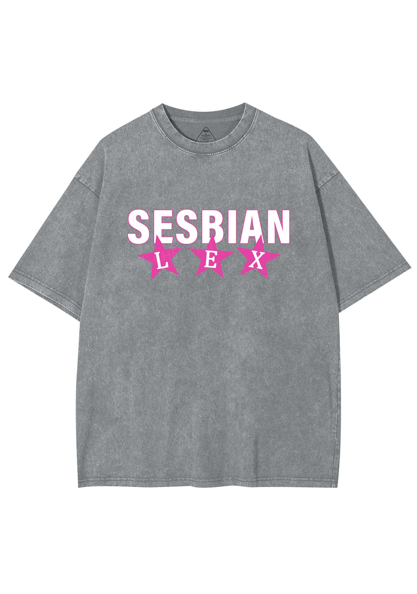 Sesbian Lex Y2K Shirts Washed Tee Cherrykitten