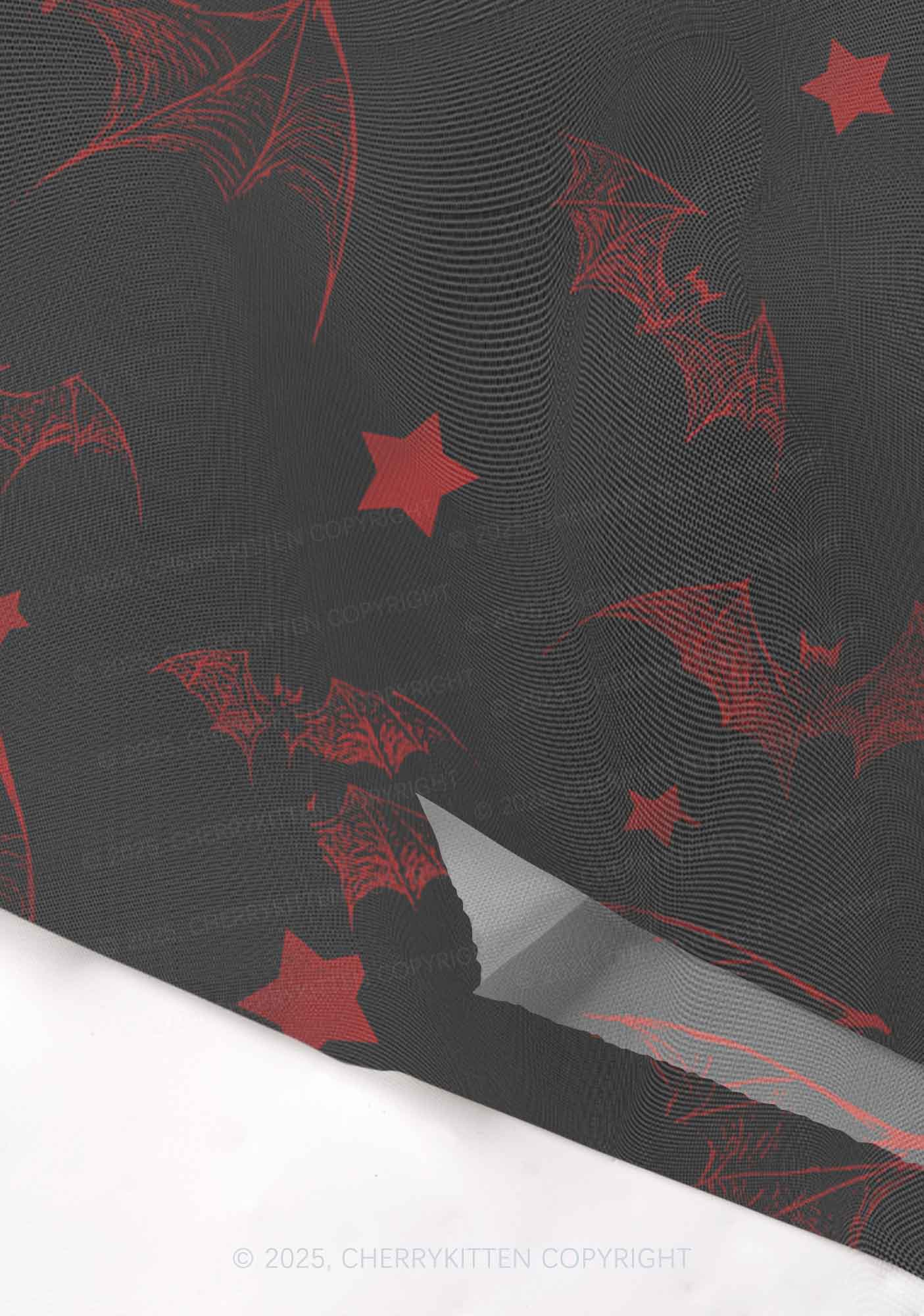 Bat And Star Y2K Mesh Cami Tank Cherrykitten