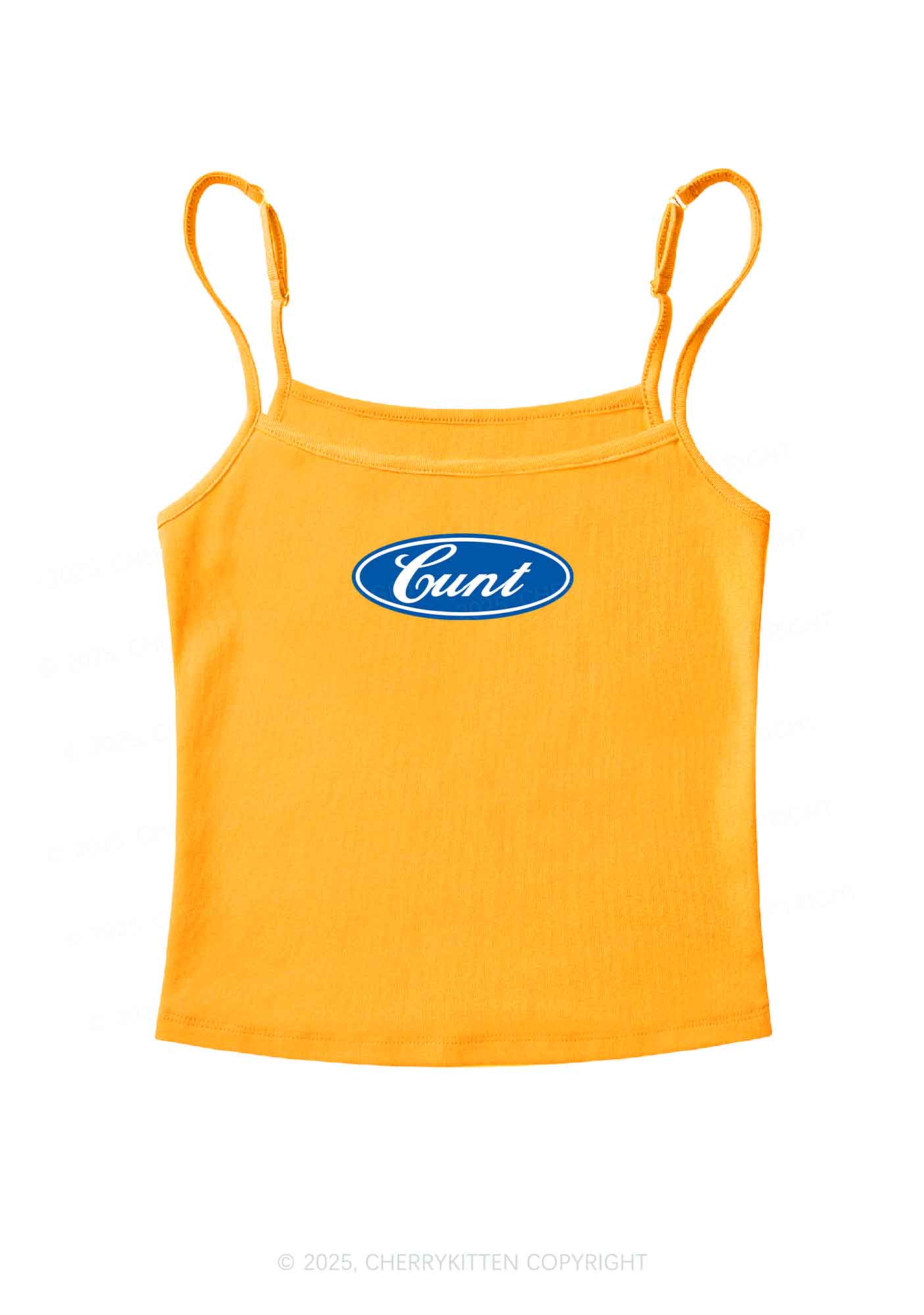 Oval Cxxt Y2K Spaghetti Strap Cami Cherrykitten