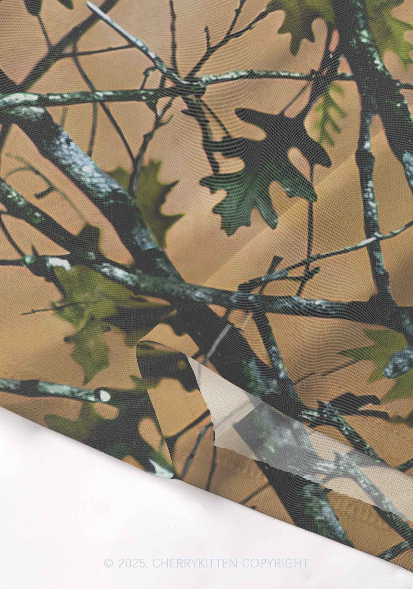 Branches Camouflage Y2K Mesh Cami Tank Cherrykitten