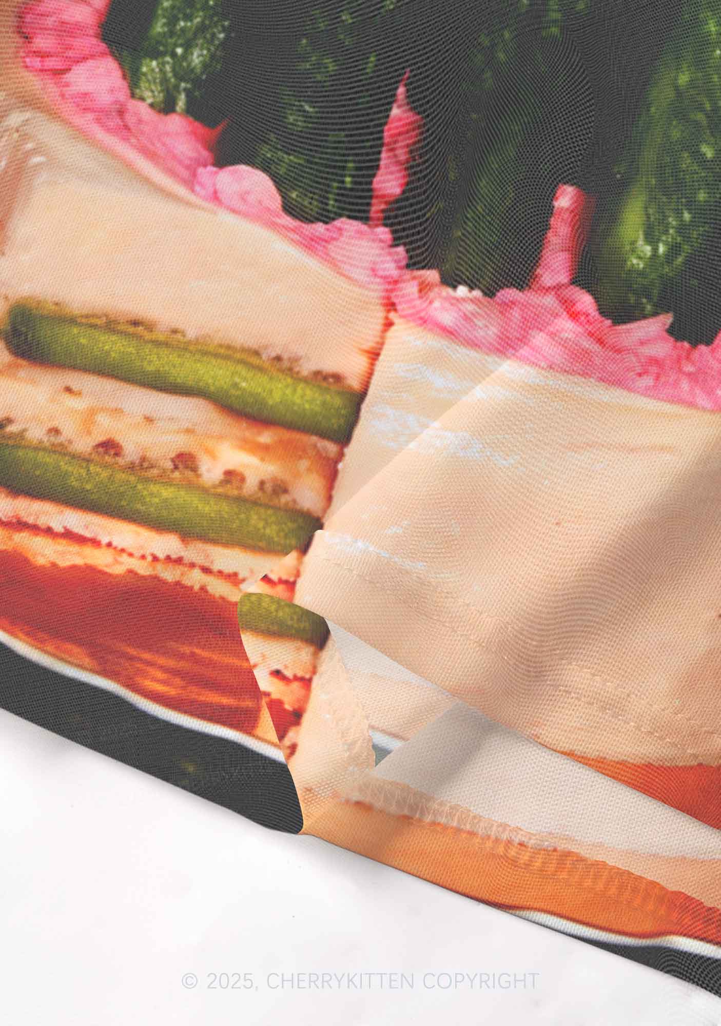 Pickle Cake Y2K Mesh Cami Tank Cherrykitten