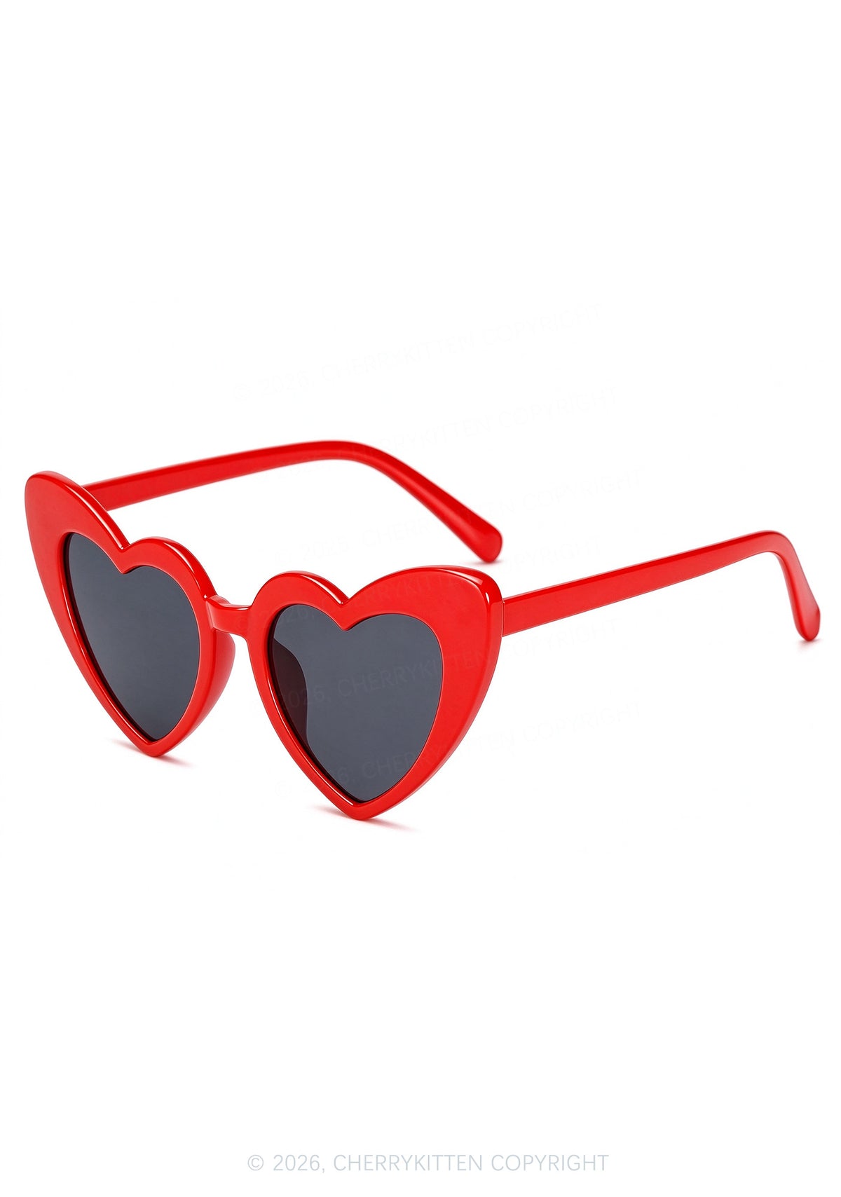 Red Heart Y2K Sunglasses Cherrykitten