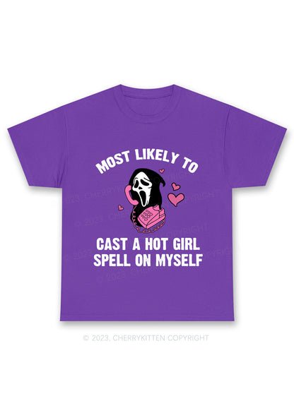 Most Likely 12 Pink Designs Halloween Chunky Shirt Cherrykitten